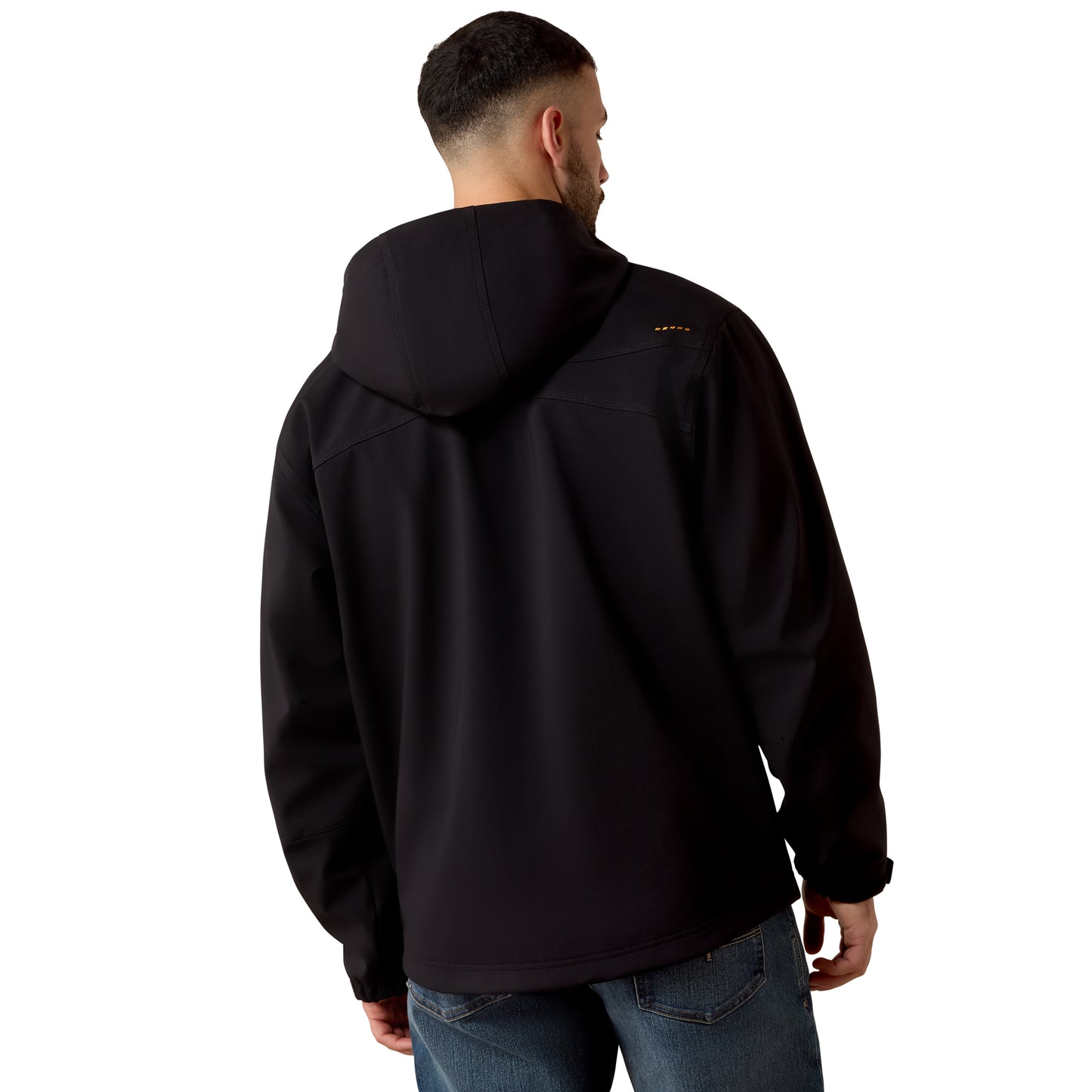 Ariat Men's Rebar DuraStretch Utility Softshell Hoodie - Black