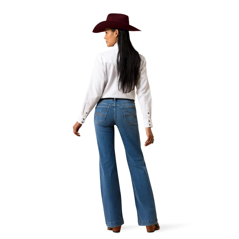 Ariat Women’s Perfect Rise Vilma UltraStretch Trouser Jeans – Sky Valley