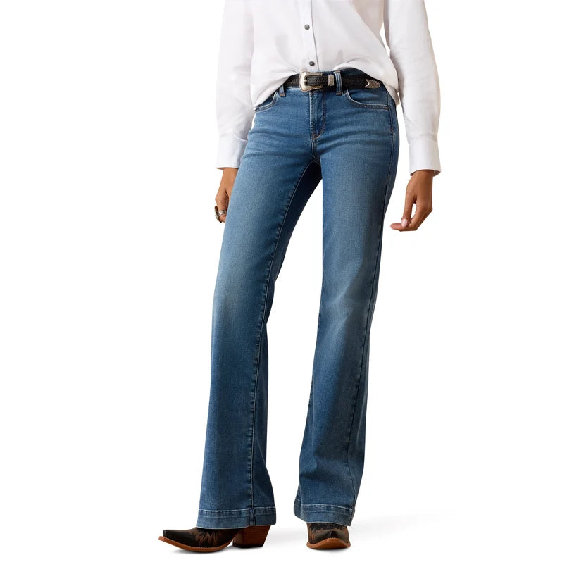 Ariat Women’s Perfect Rise Vilma UltraStretch Trouser Jeans – Sky Valley