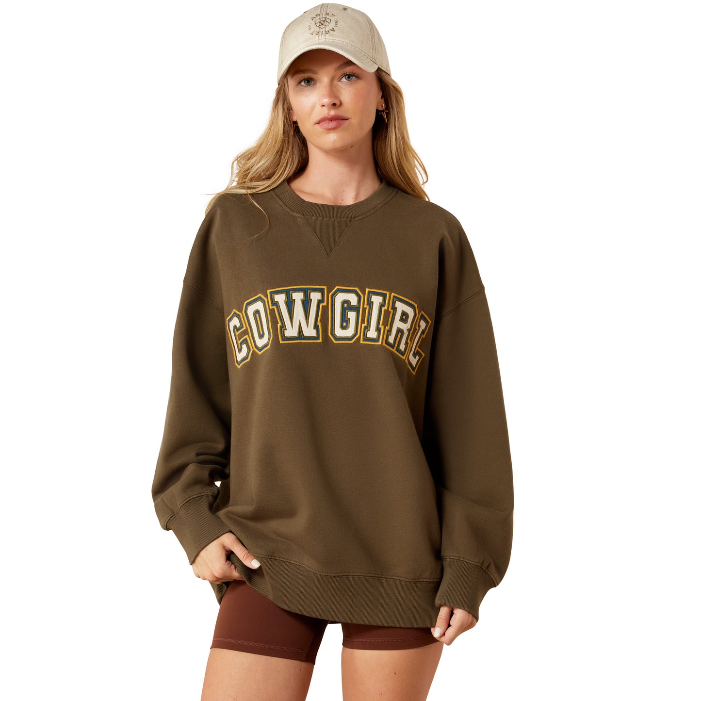 Ariat Women's Oversize Sweatshirt - Ivy Green