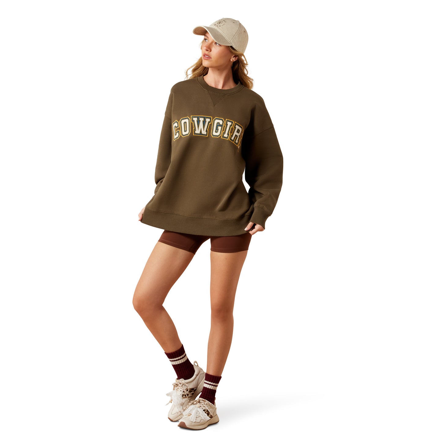 Ariat Women's Oversize Sweatshirt - Ivy Green