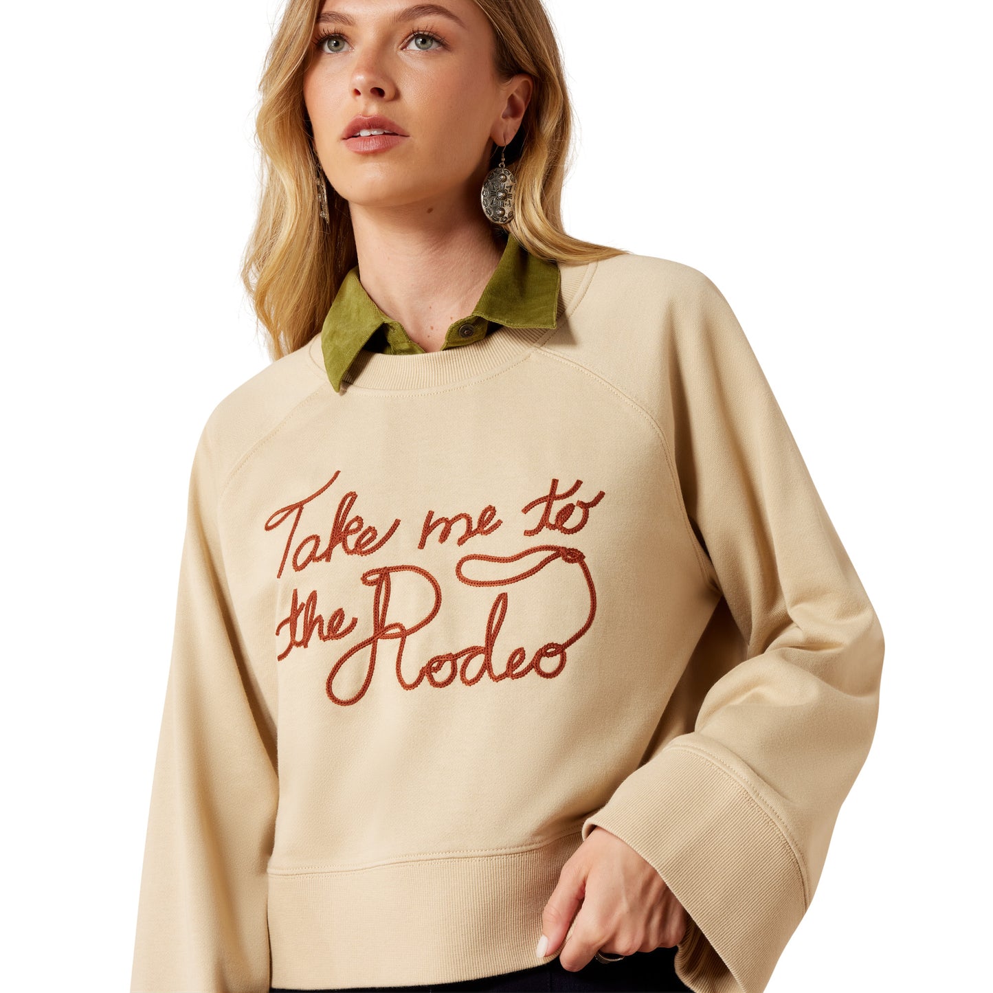Ariat Women's Sydney Sweatshirt - Irish Cream
