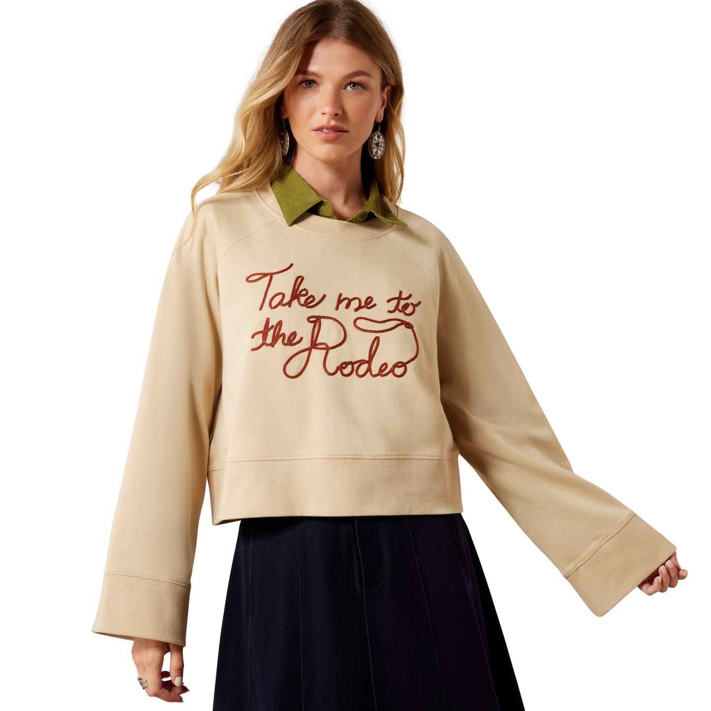 Ariat Women's Sydney Sweatshirt - Irish Cream