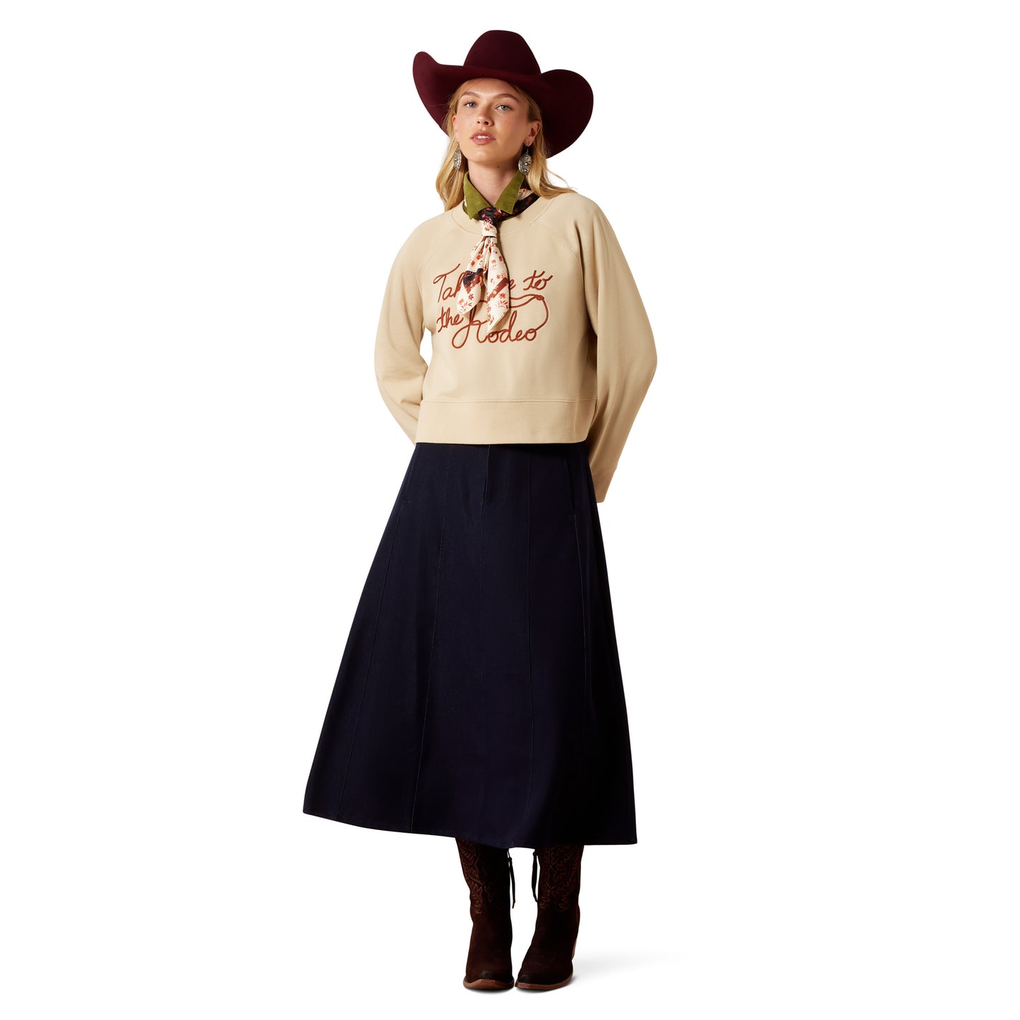 Ariat Women's Sydney Sweatshirt - Irish Cream