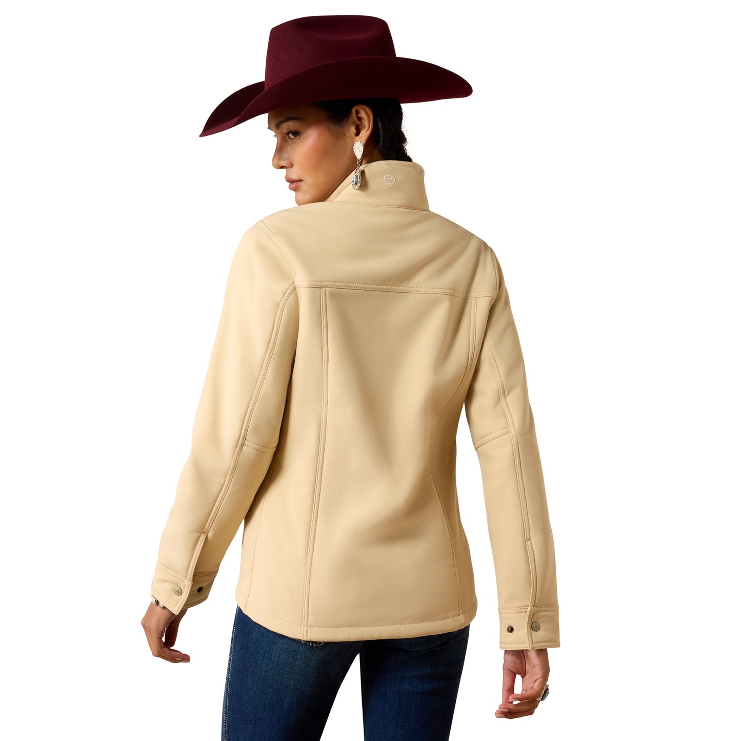 Ariat Women's Berber Back Softshell Jacket - Irish Cream