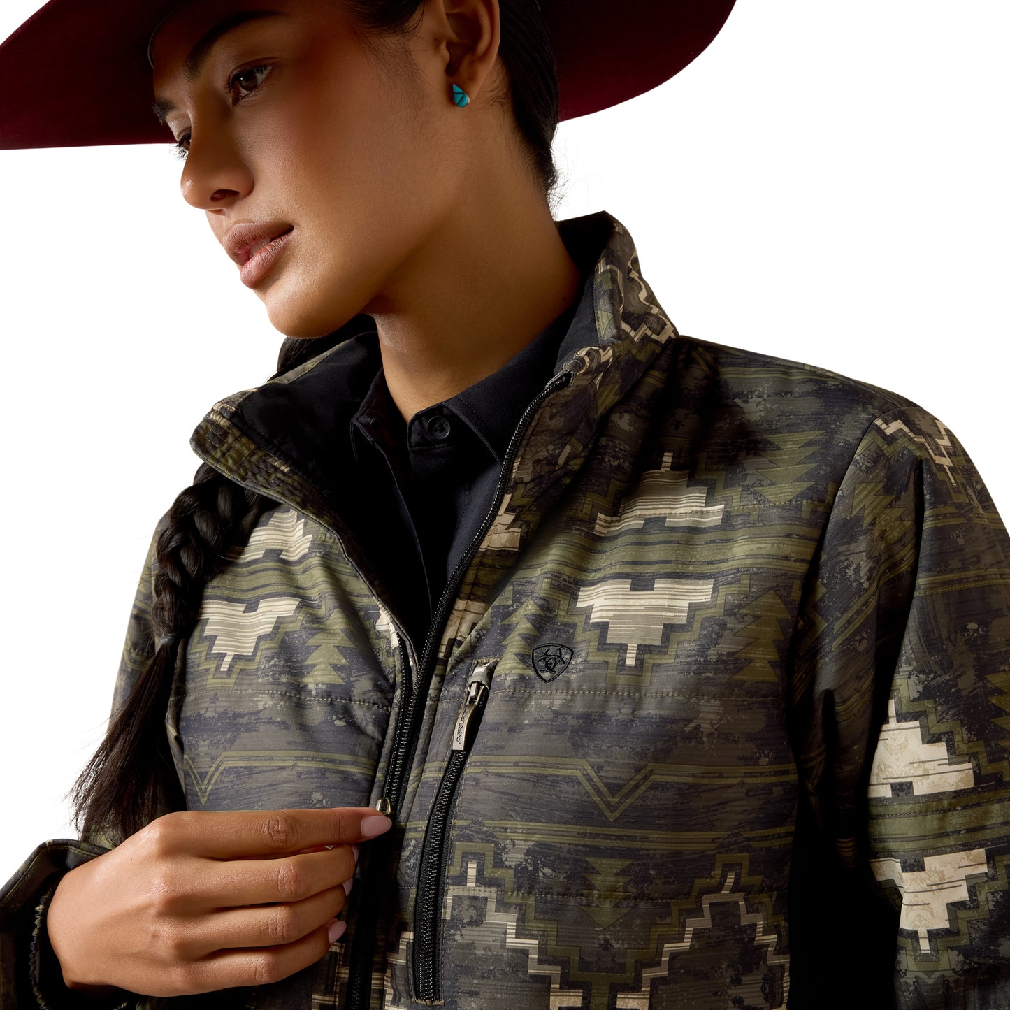 Ariat Women's Titan Insulated Jacket - Stonewall Print