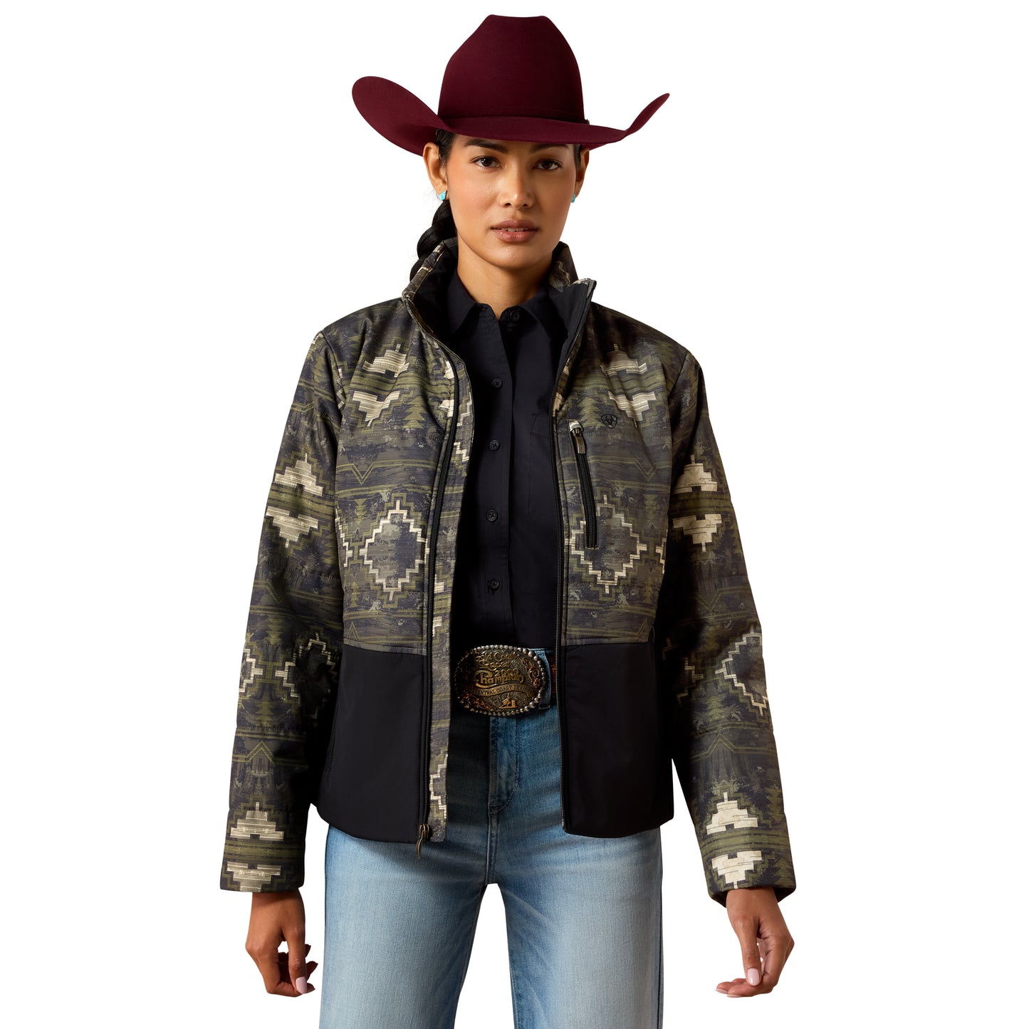 Ariat Women's Titan Insulated Jacket - Stonewall Print