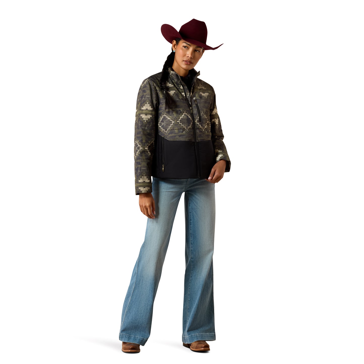 Ariat Women's Titan Insulated Jacket - Stonewall Print