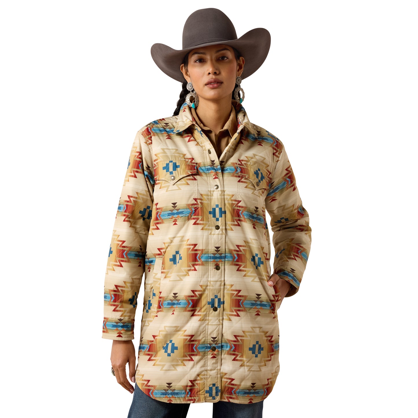 Ariat Women's Dilon Parka Jacket - Sonoma Southwest Print