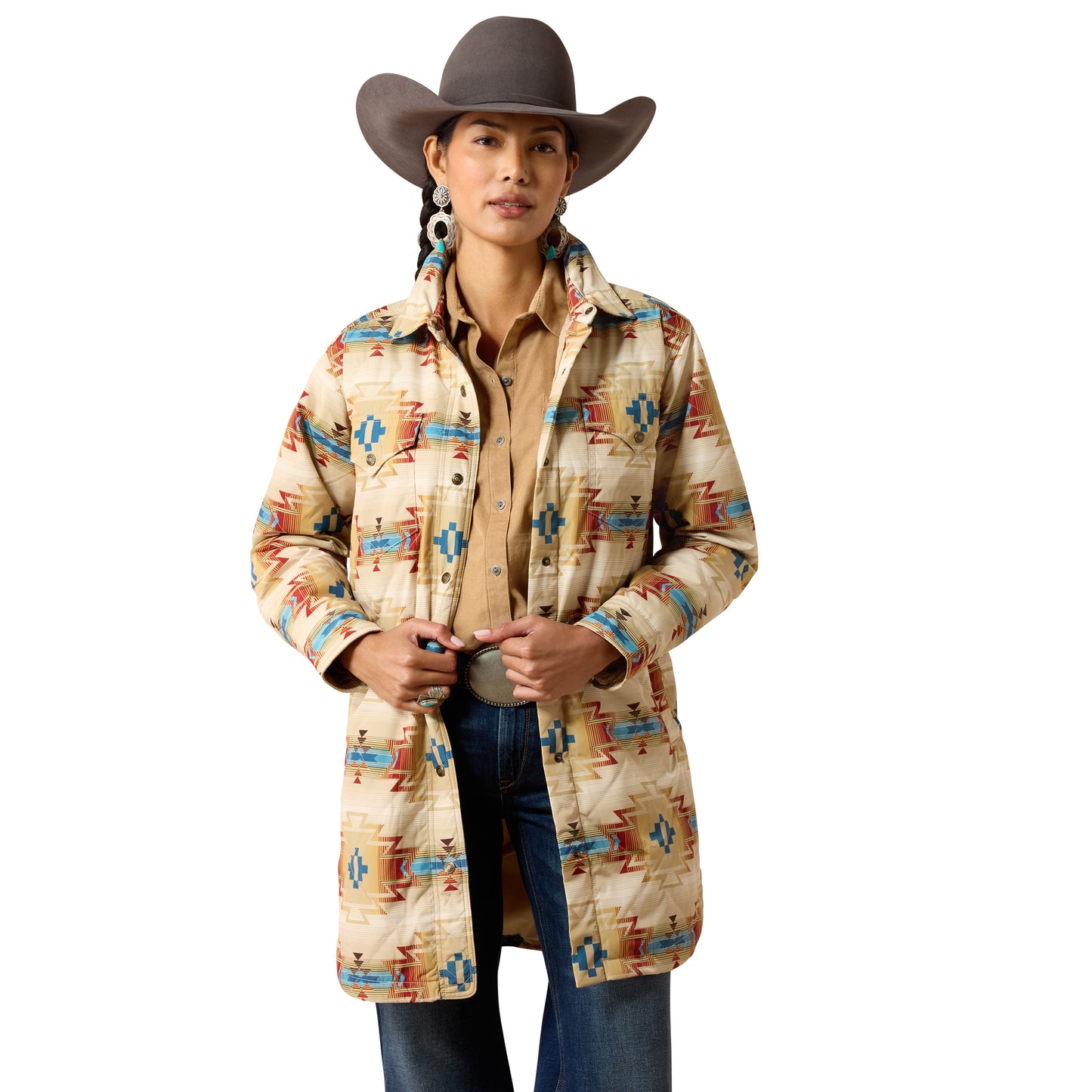Ariat Women's Dilon Parka Jacket - Sonoma Southwest Print
