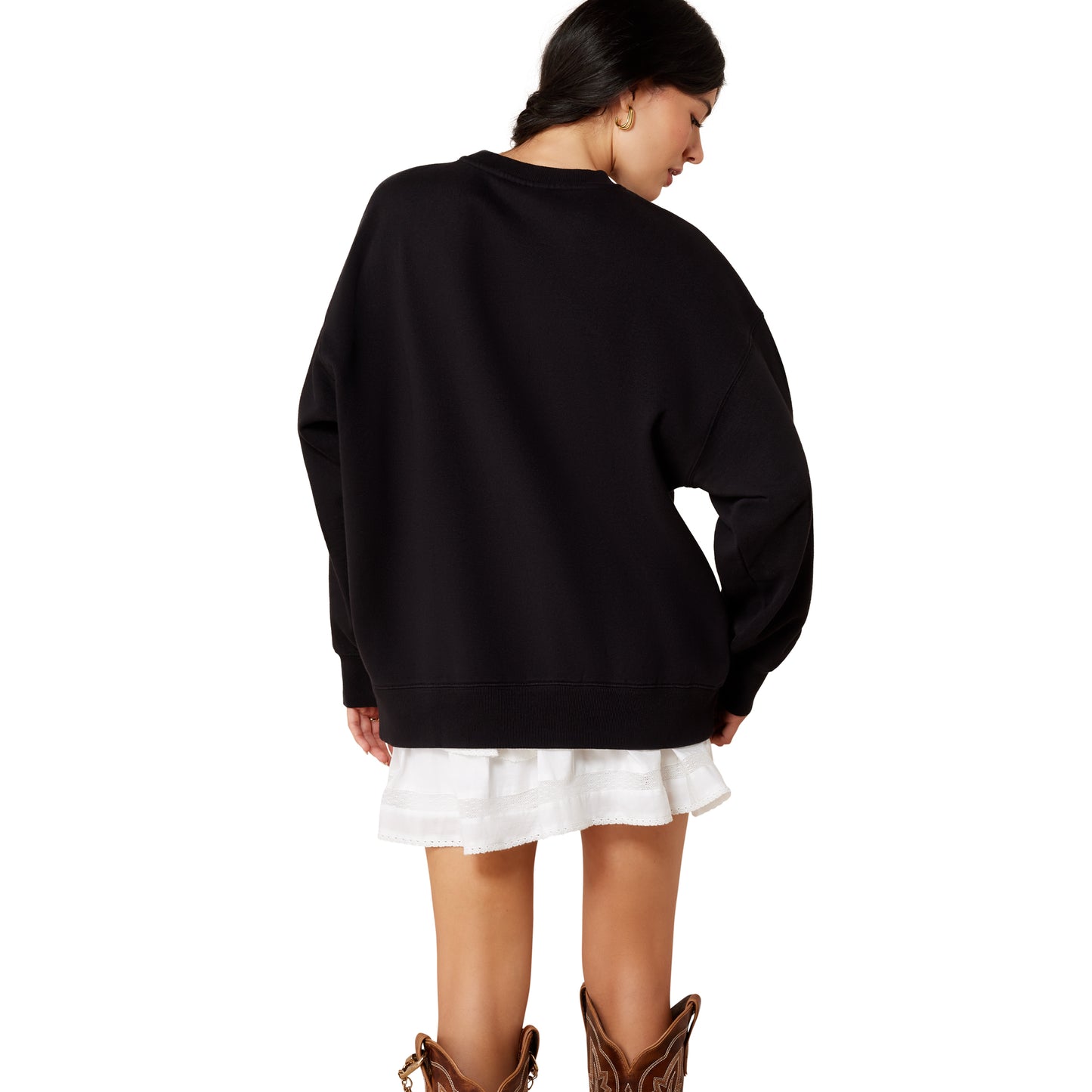 Ariat Women's Oversize Sweatshirt - Black