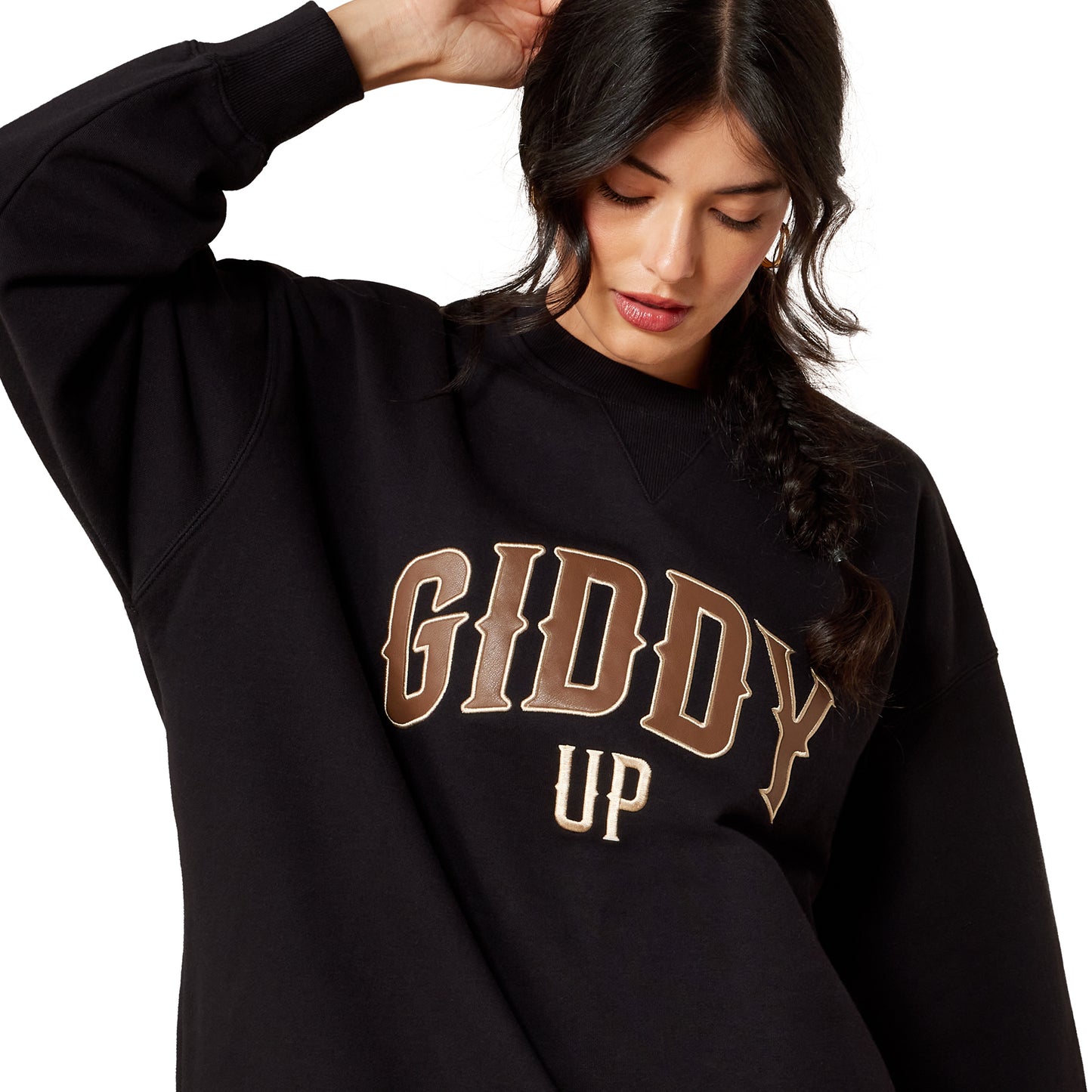 Ariat Women's Oversize Sweatshirt - Black
