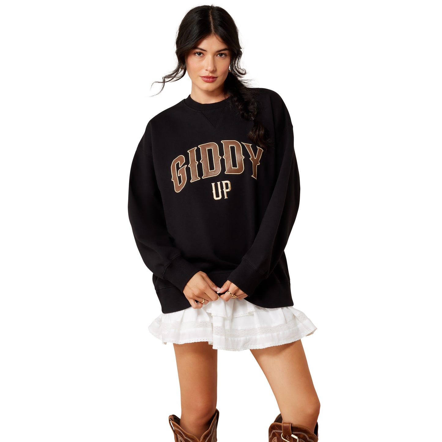Ariat Women's Oversize Sweatshirt - Black