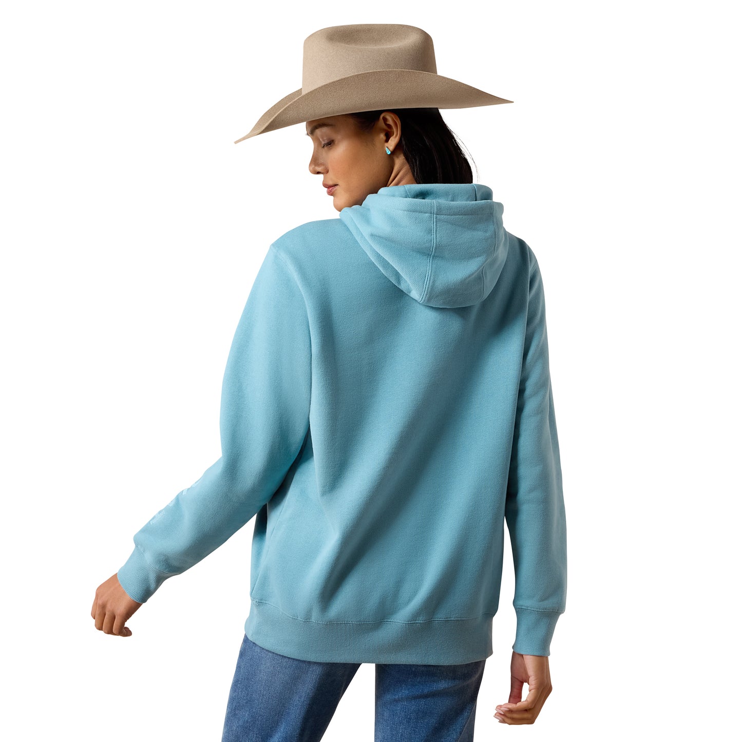 Ariat Women's Logo 2.0 Hoodie - Adriatic Blue