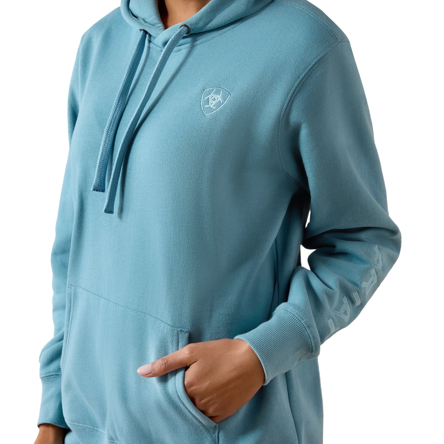 Ariat Women's Logo 2.0 Hoodie - Adriatic Blue
