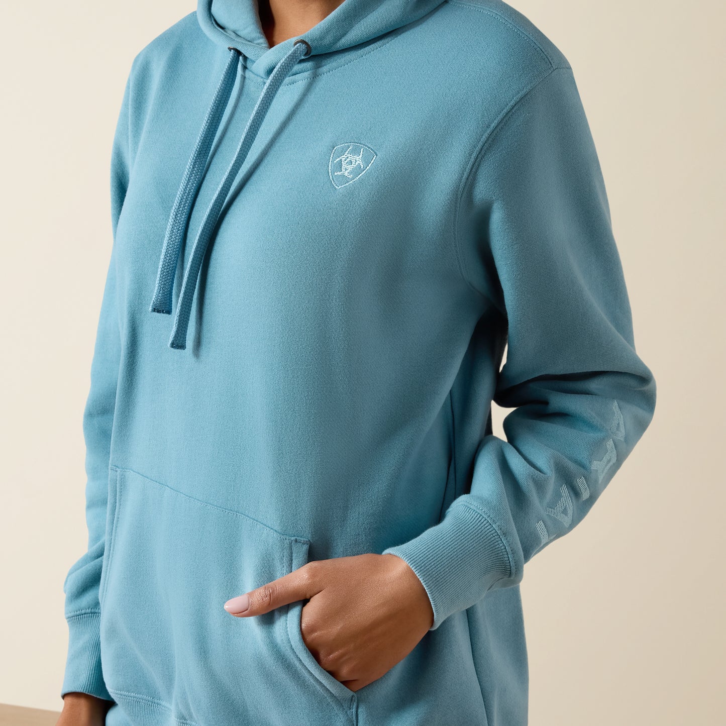 Ariat Women's Logo 2.0 Hoodie - Adriatic Blue