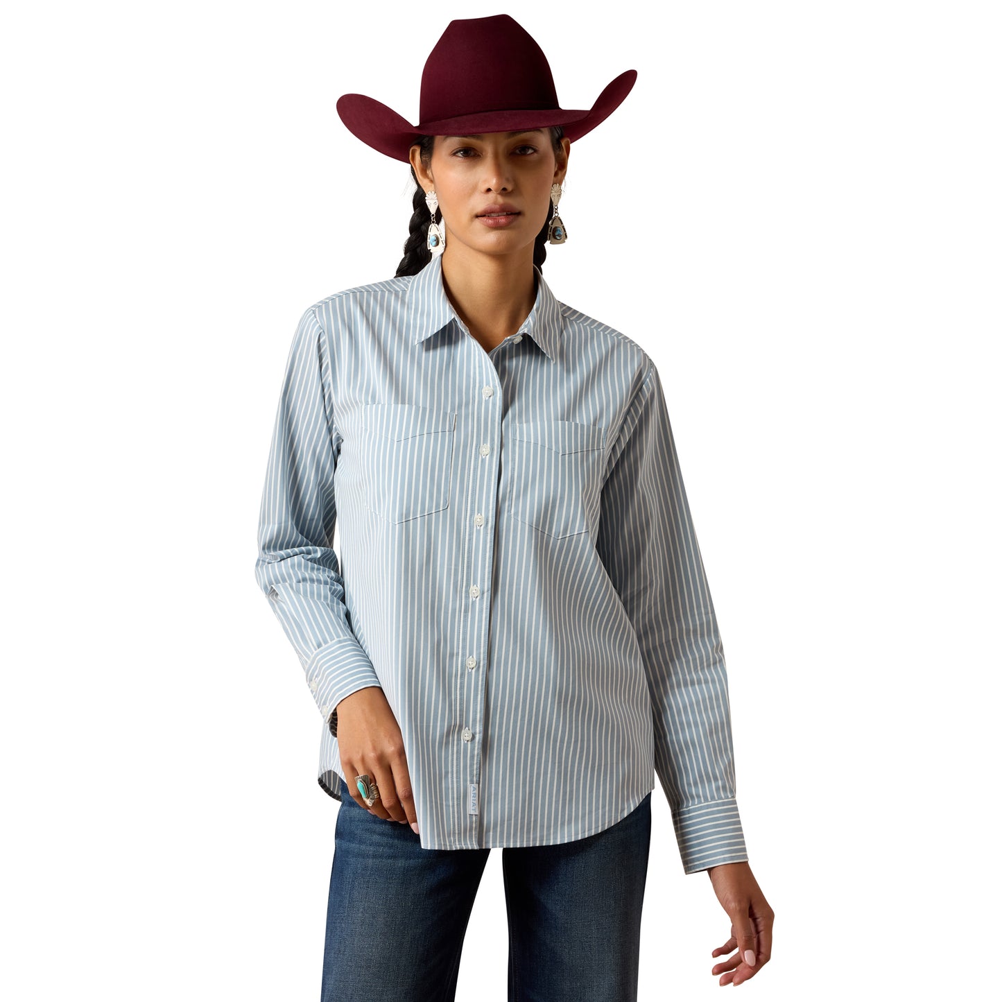 Ariat Women's Everything Shirt - Glacier Stripe
