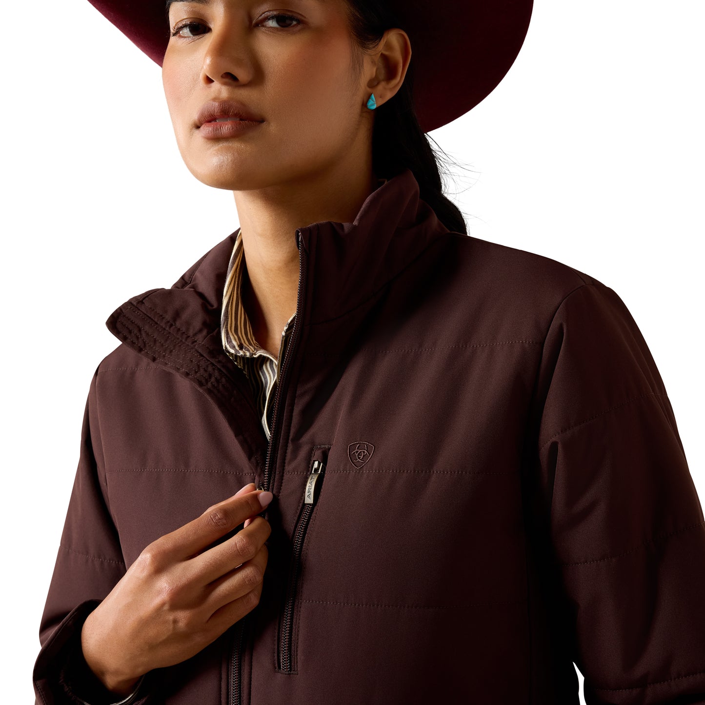 Ariat Women's Titan Insulated Jacket - Chocolate Plum