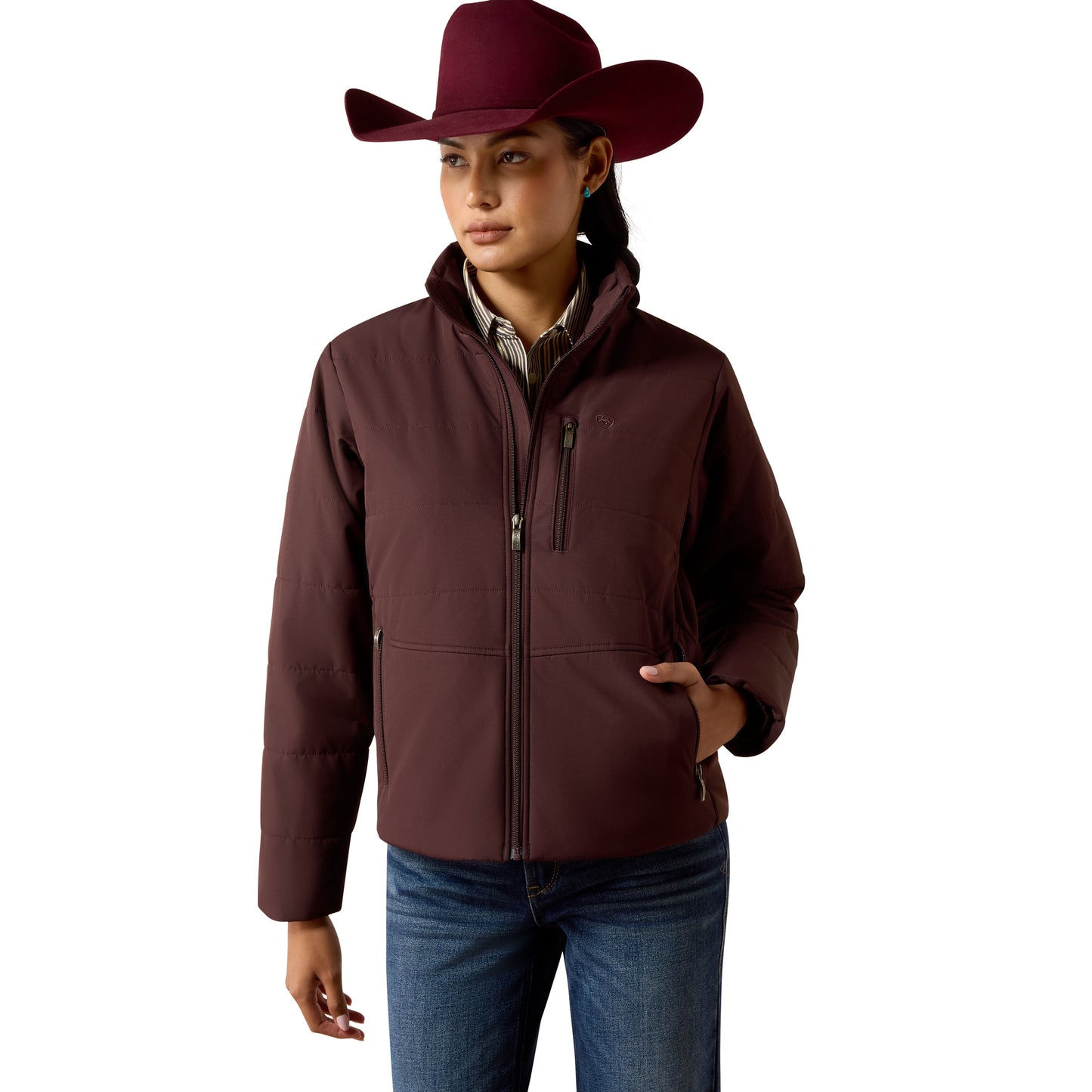 Ariat Women's Titan Insulated Jacket - Chocolate Plum
