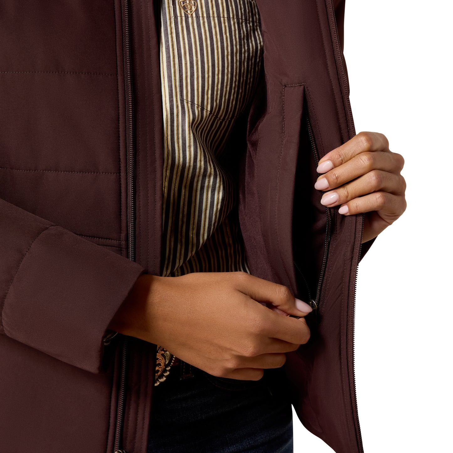 Ariat Women's Titan Insulated Jacket - Chocolate Plum