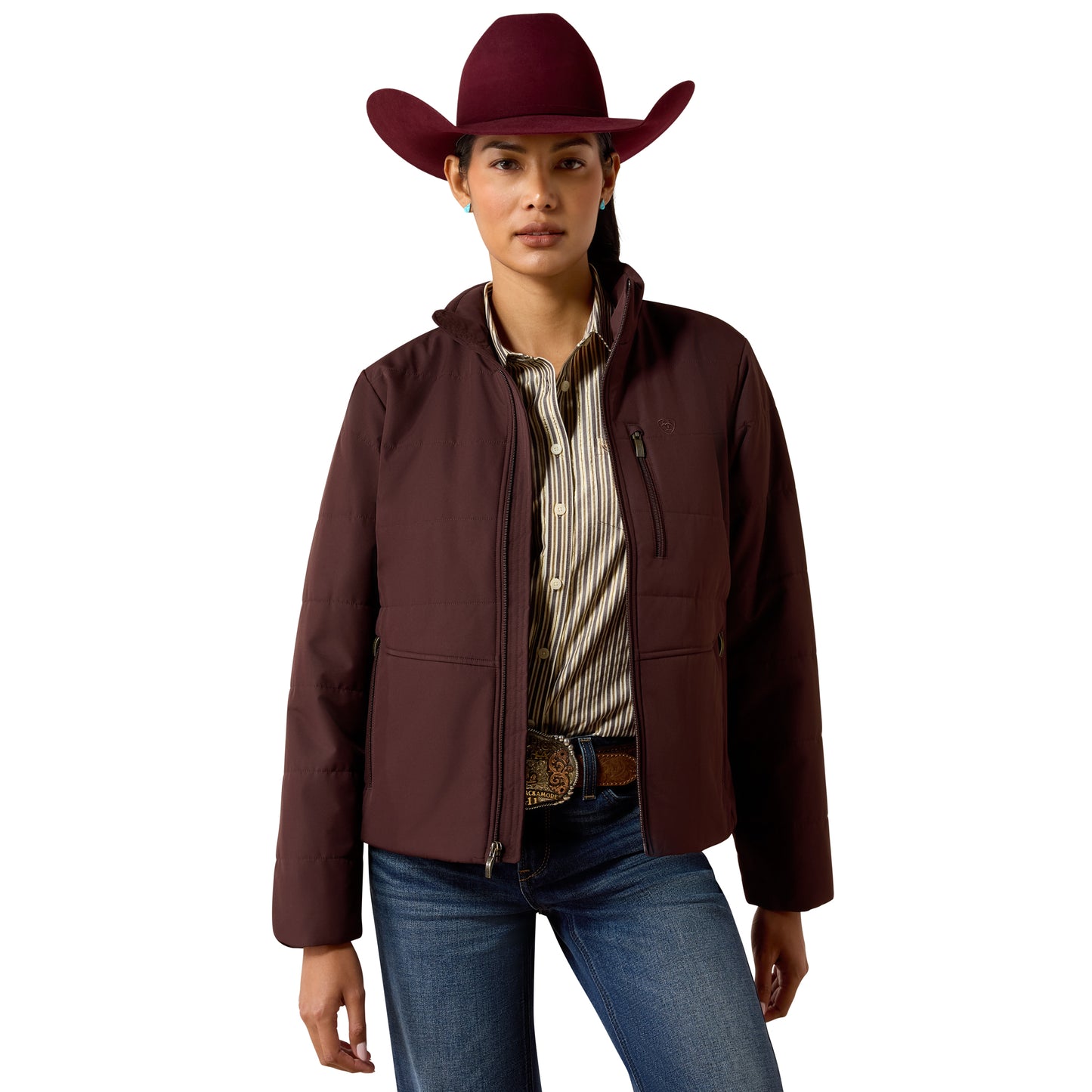 Ariat Women's Titan Insulated Jacket - Chocolate Plum