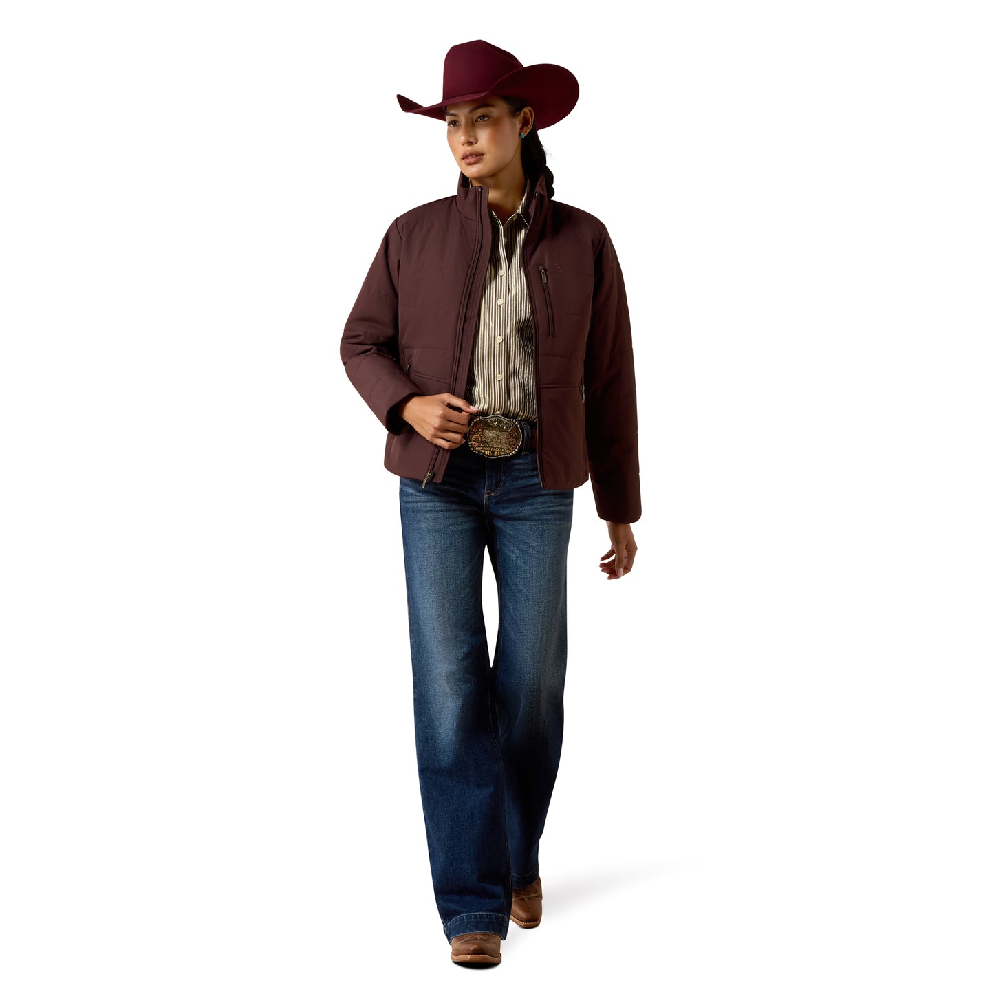 Ariat Women's Titan Insulated Jacket - Chocolate Plum