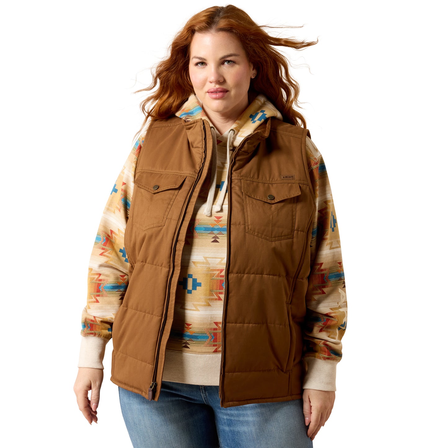 Ariat Women's Grizzly Quilted Vest - Dachshund