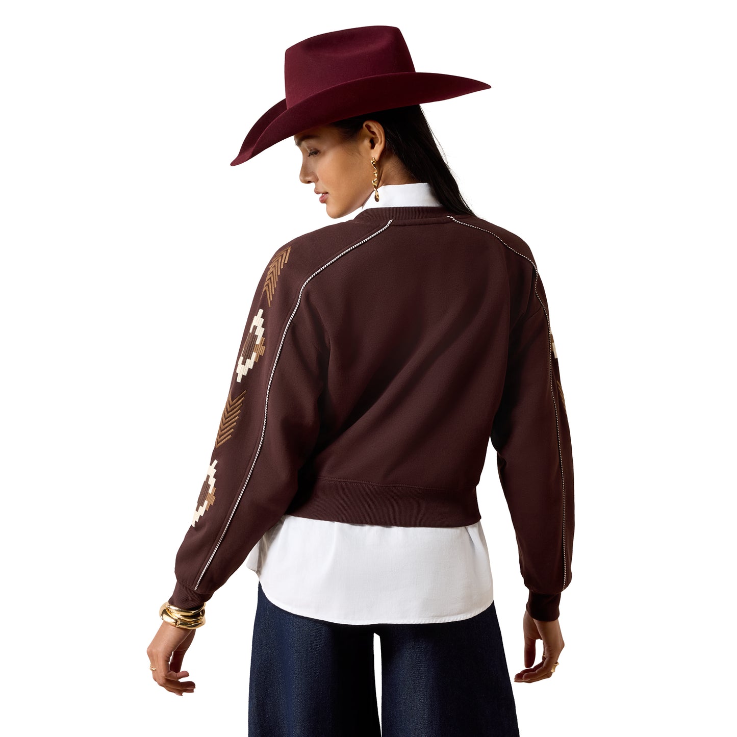 Ariat Women's Dakota Sweatshirt - Chocolate Plum