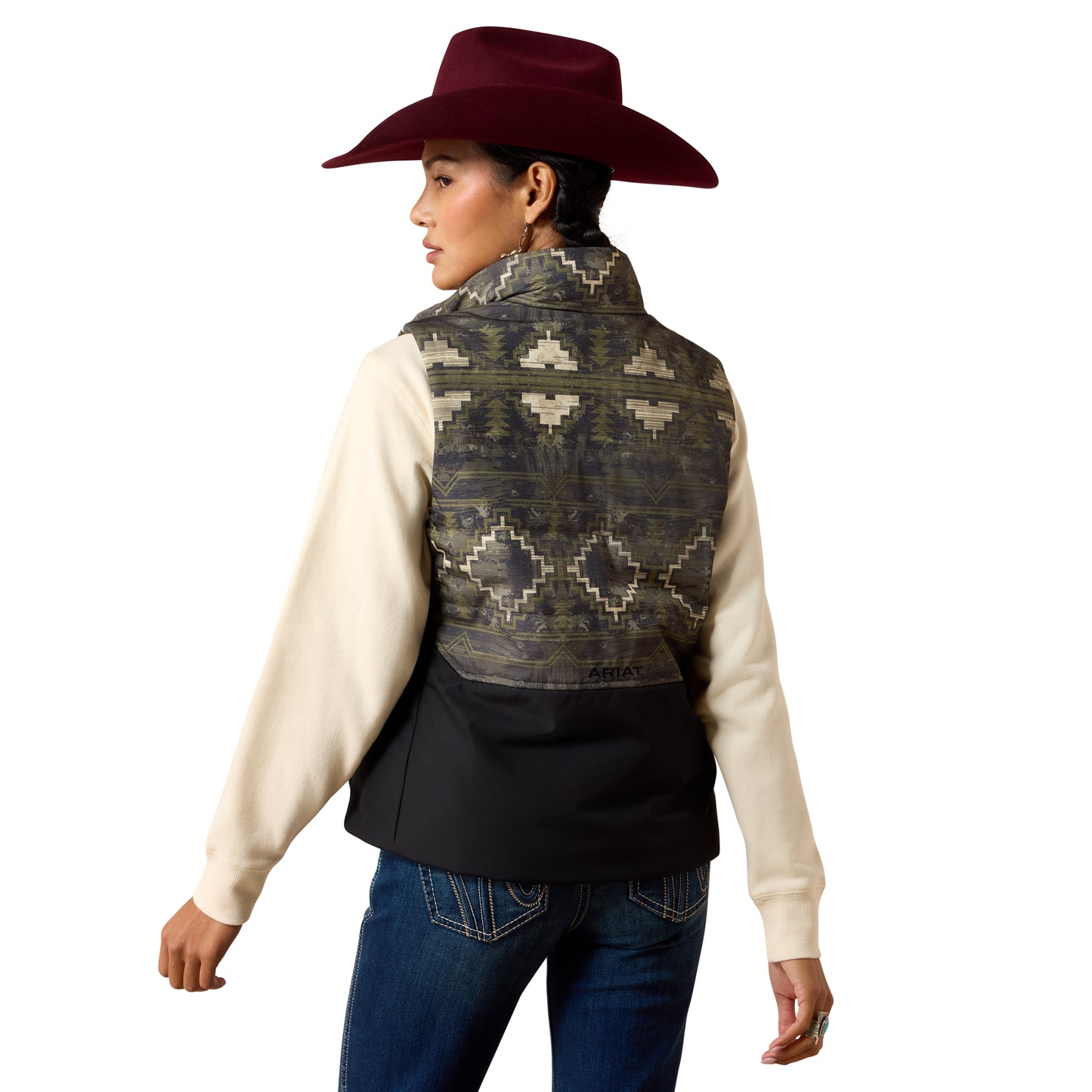 Ariat Women's Titan Insulated Vest - Stonewall Print
