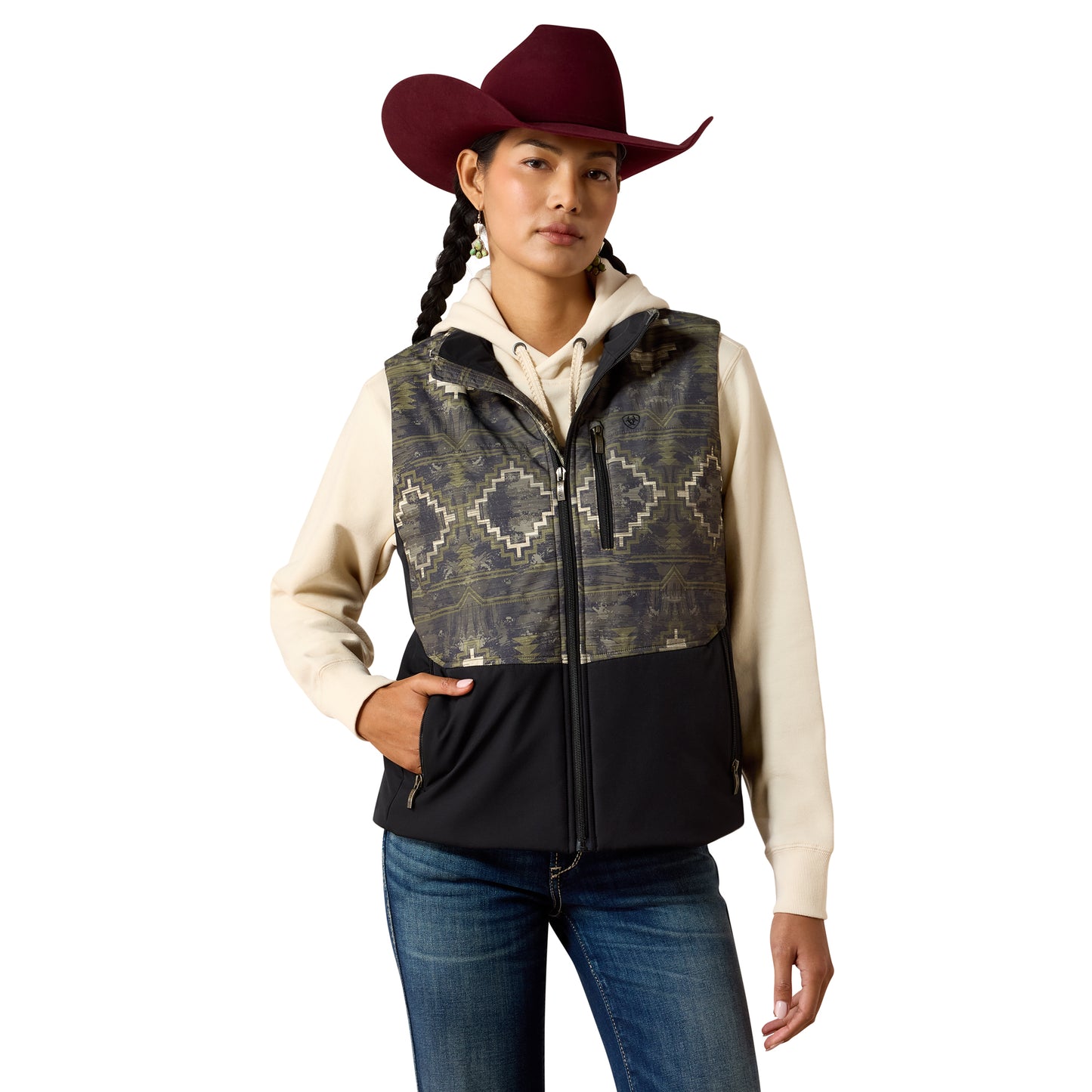 Ariat Women's Titan Insulated Vest - Stonewall Print