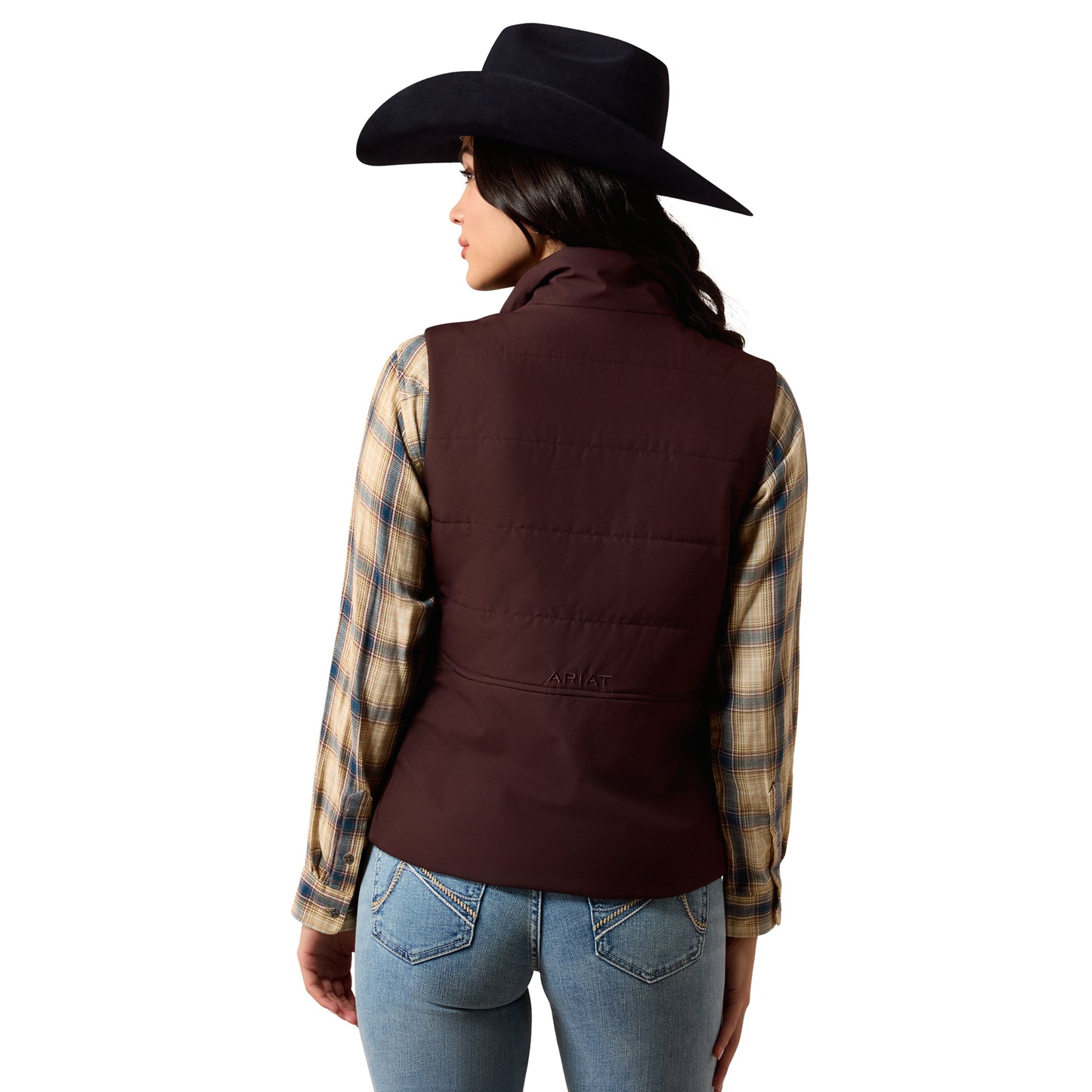 Ariat Women's Titan Insulated Vest - Chocolate Plum
