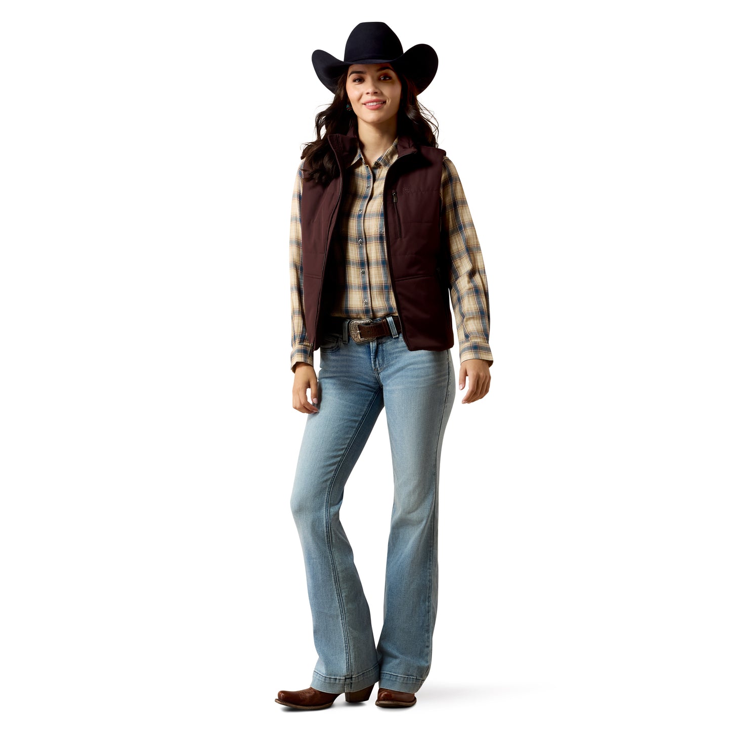 Ariat Women's Titan Insulated Vest - Chocolate Plum
