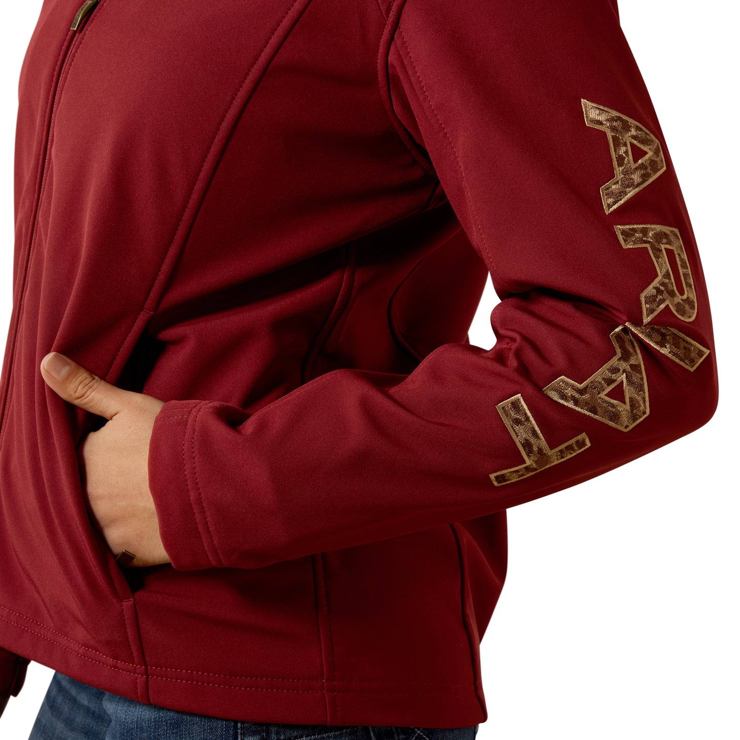 Ariat Women's Logo Softshell Jacket - Syrah
