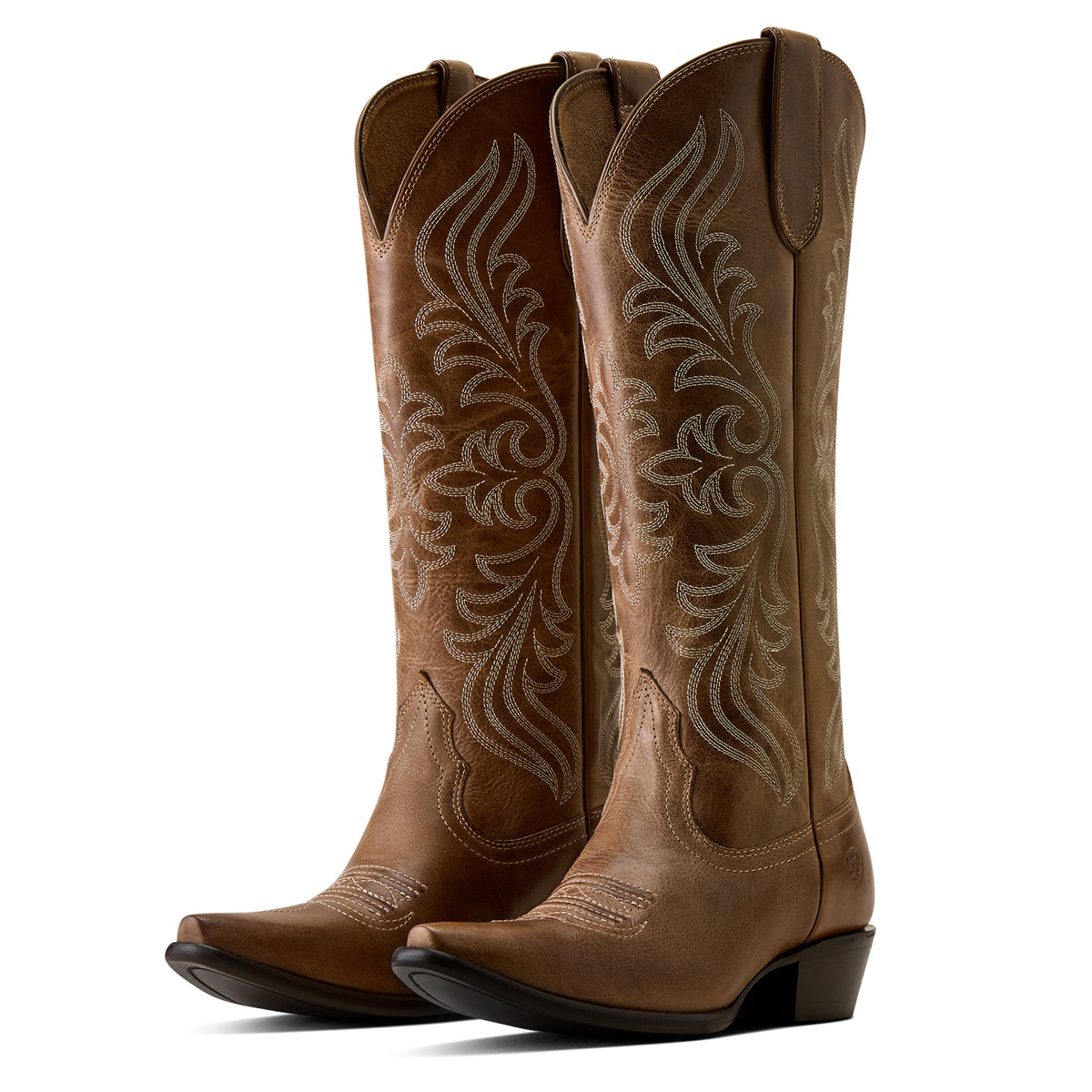 Ariat Women's Calera X Toe Western Boot - Waxed Taupe