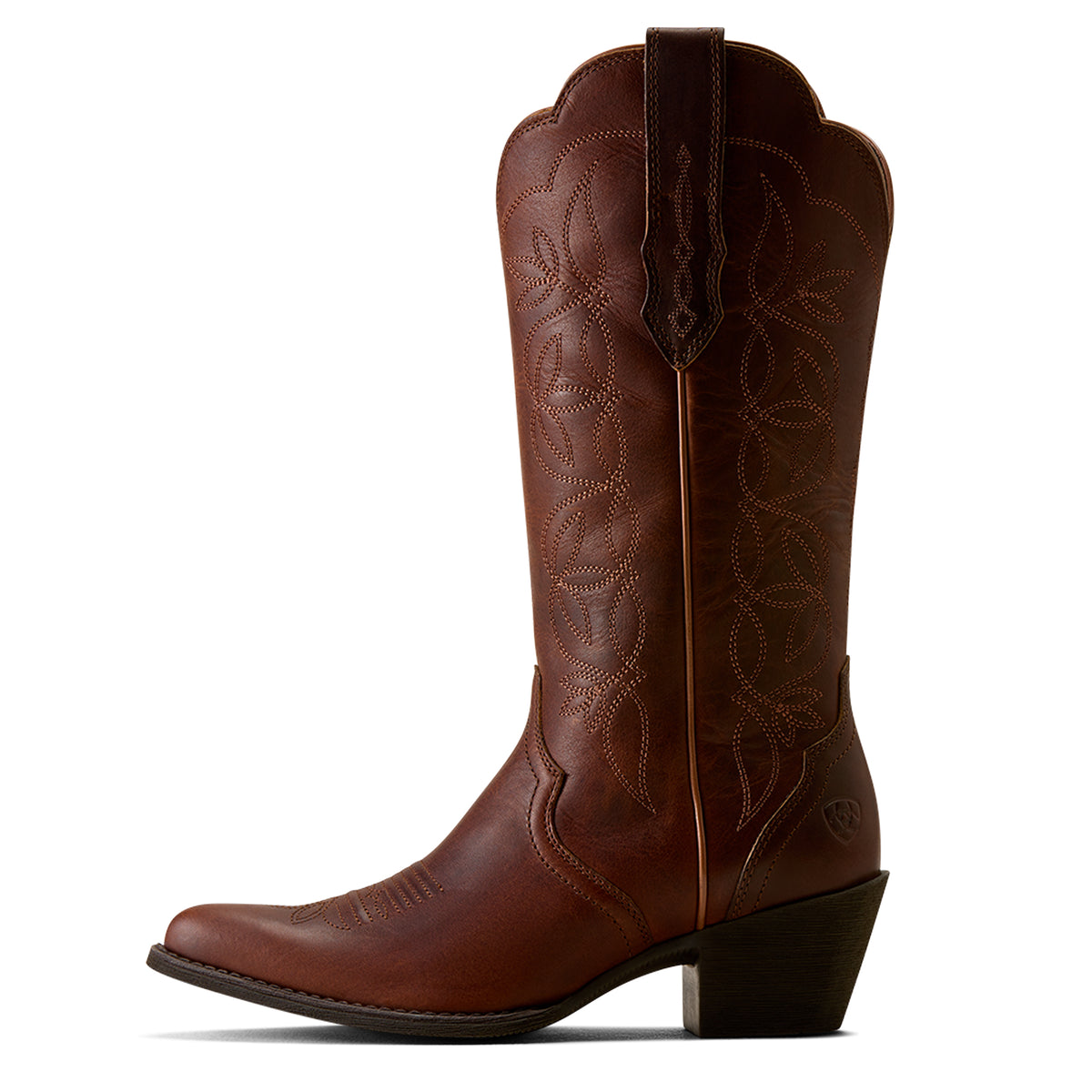 Ariat Women's Heritage Blossom J Toe Western Boot - Vintage Caramel