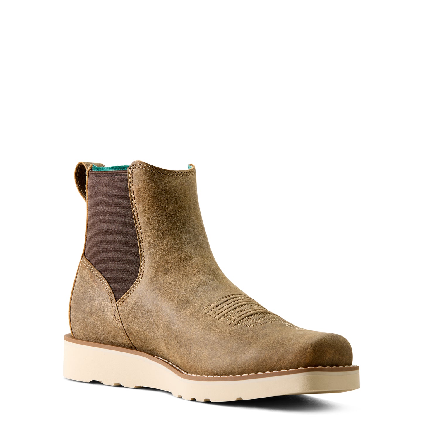 Ariat Women's Southlite Chelsea Narrow Cutter Toe Western Boot - Brown Bomber