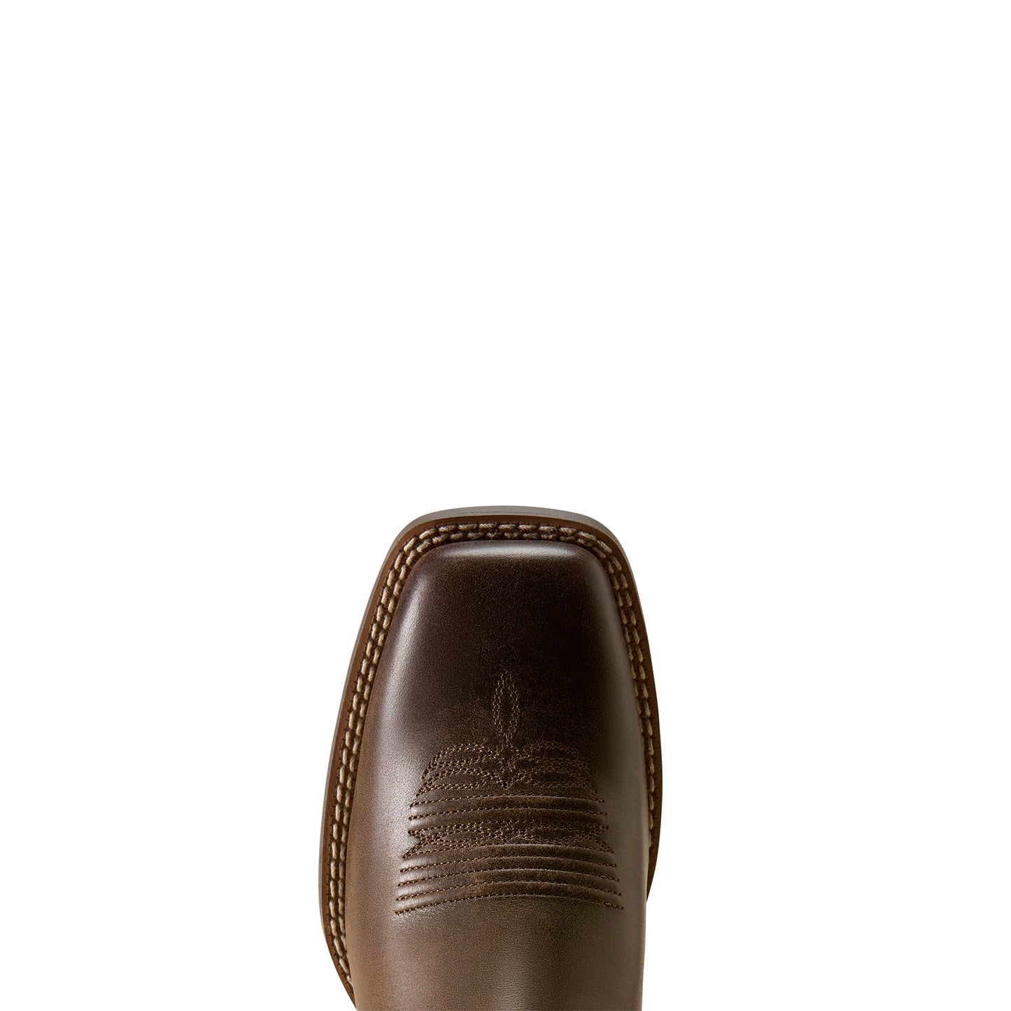Ariat Women's Round Up Filly Wide Square Toe Western Boot - Dark Cacao