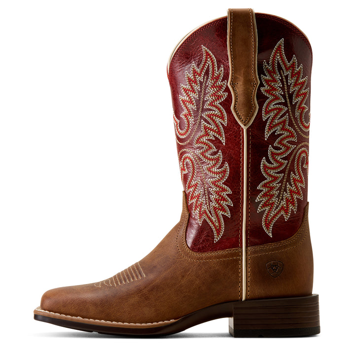 Ariat Womens Canyon Point Wide Square Toe Boot- Desert Sand