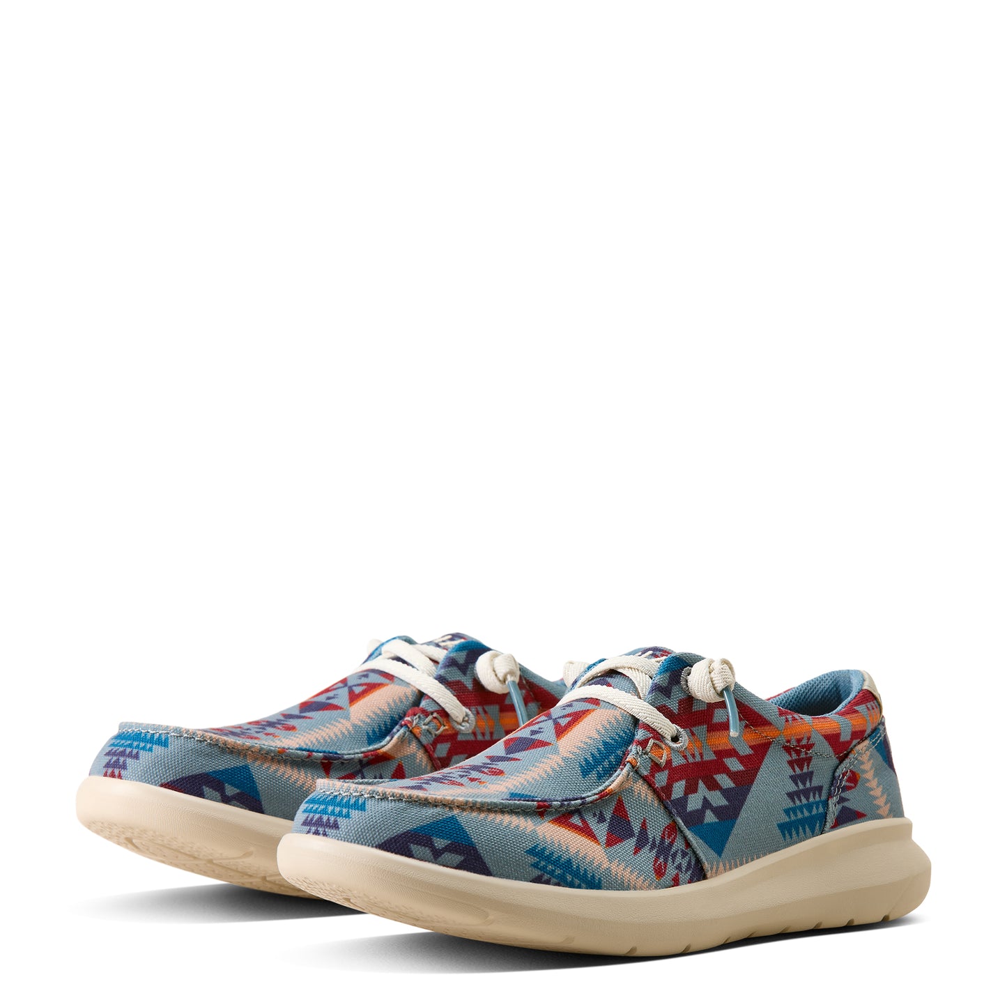 Ariat Women's Hilo Shoe - Blue Southwest Print