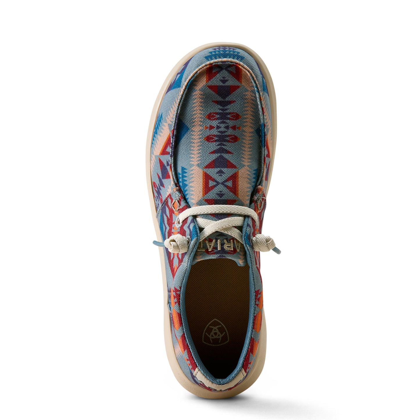 Ariat Women's Hilo Shoe - Blue Southwest Print