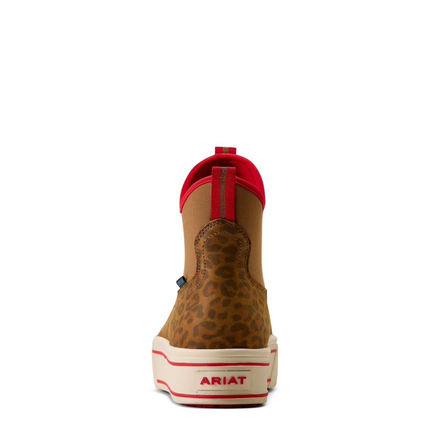 Ariat Women's Saylor Shrimp Waterproof Boot - Washed Leopard/Brown