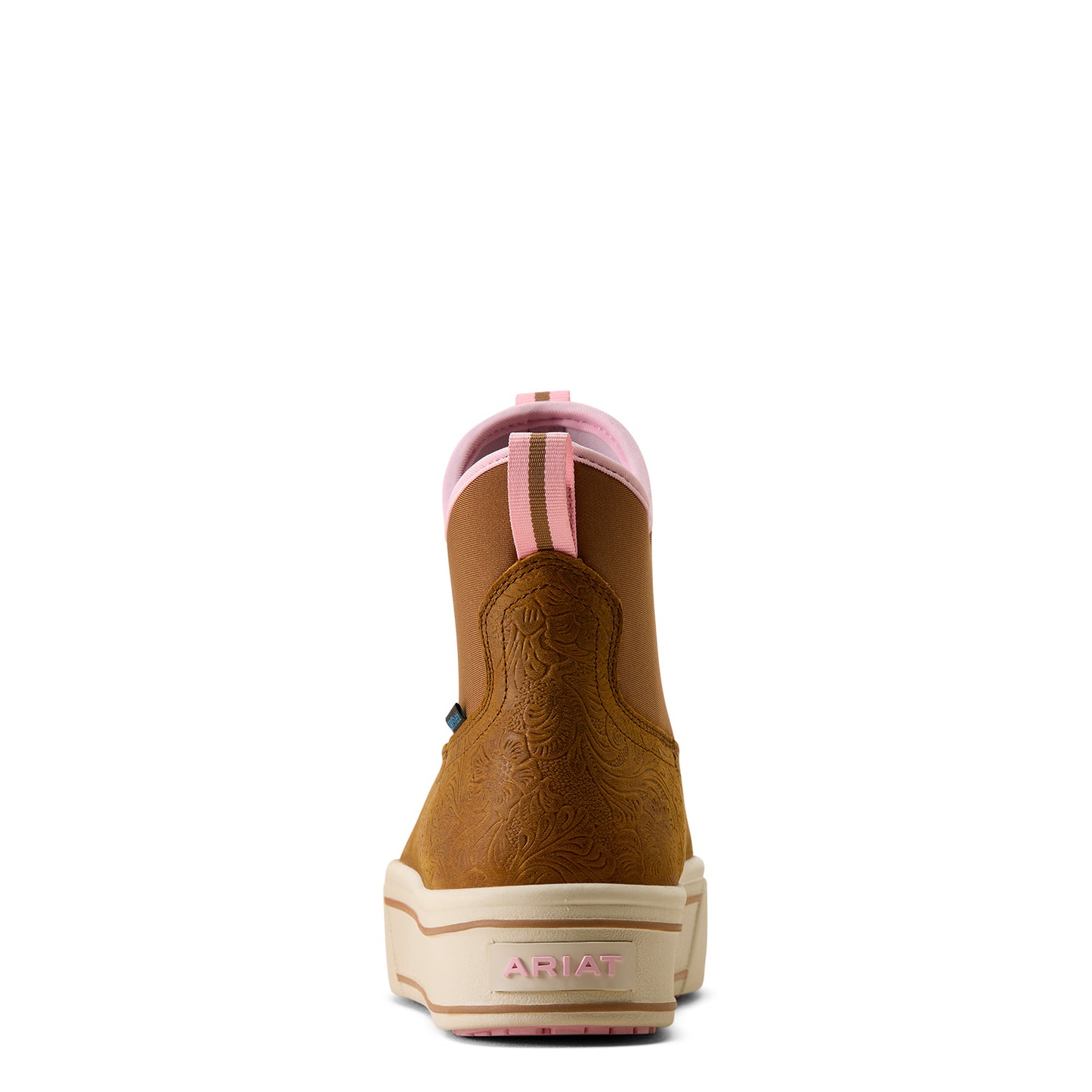 Ariat Women's Saylor Shrimp Waterproof Boot - Tooled Brown/Brown