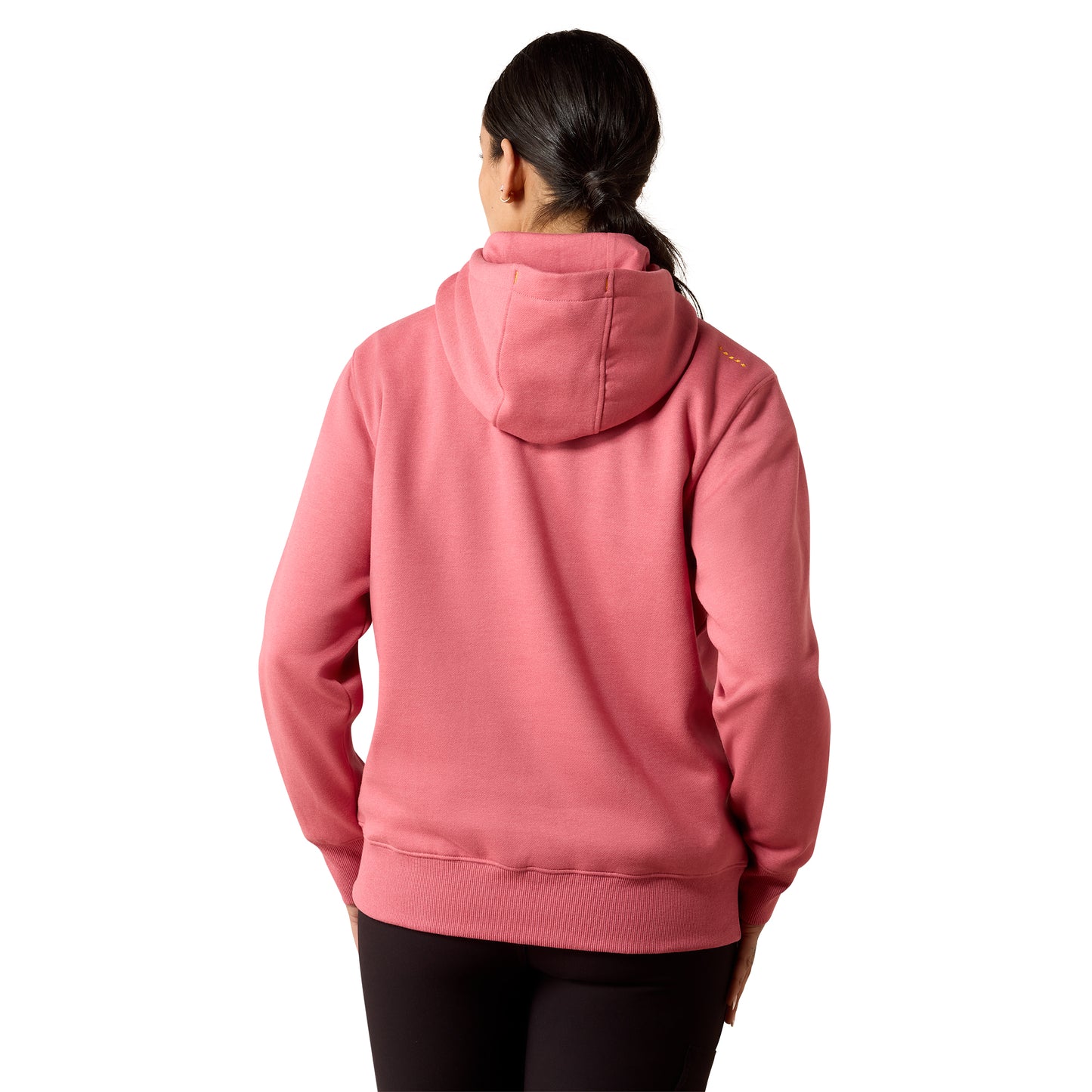 Ariat Women's Rebar Skill Set 1/2 Zip Hoodie - Mauvewood Heather