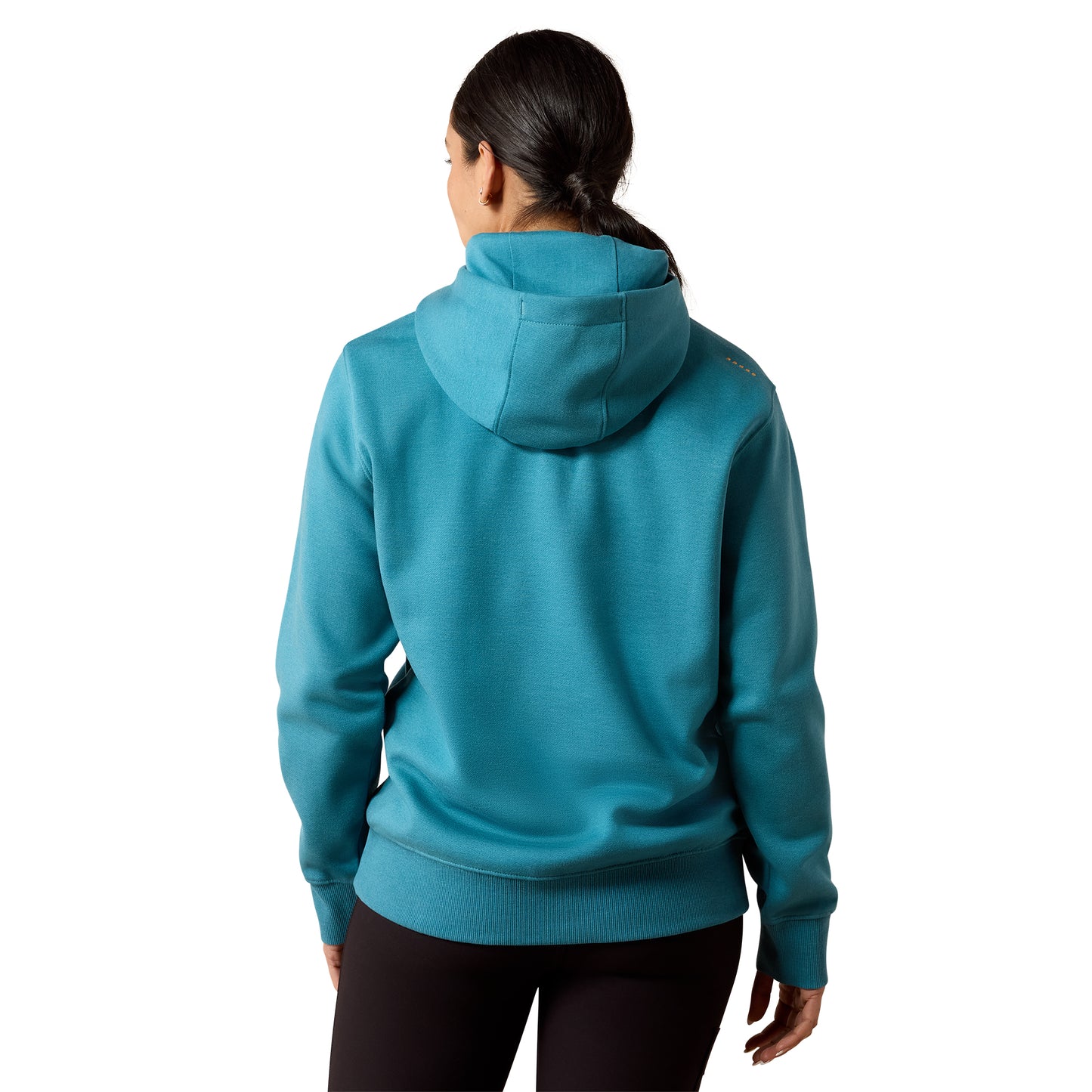 Ariat Women's Rebar Skill Set 1/2 Zip Hoodie - Storm Blue Heather