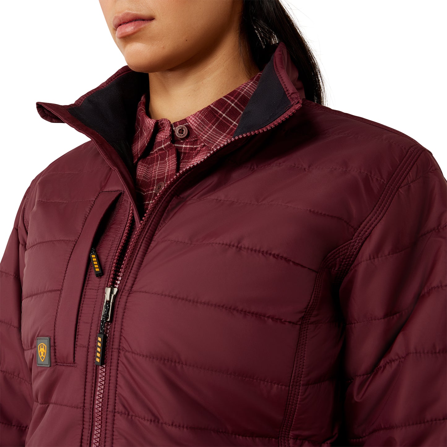 Ariat Women's Rebar CORDURA Ripstop Lightweight Insulated Jacket - Windsor Wine