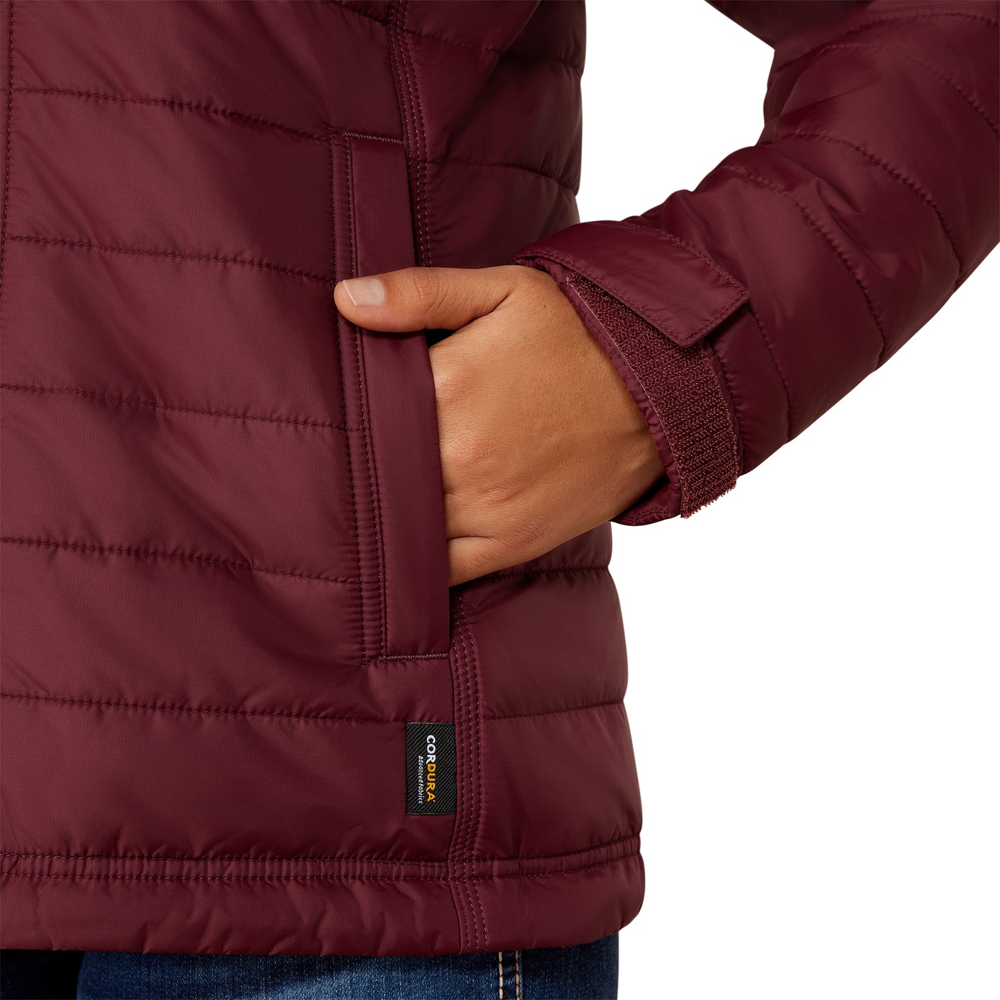 Ariat Women's Rebar CORDURA Ripstop Lightweight Insulated Jacket - Windsor Wine