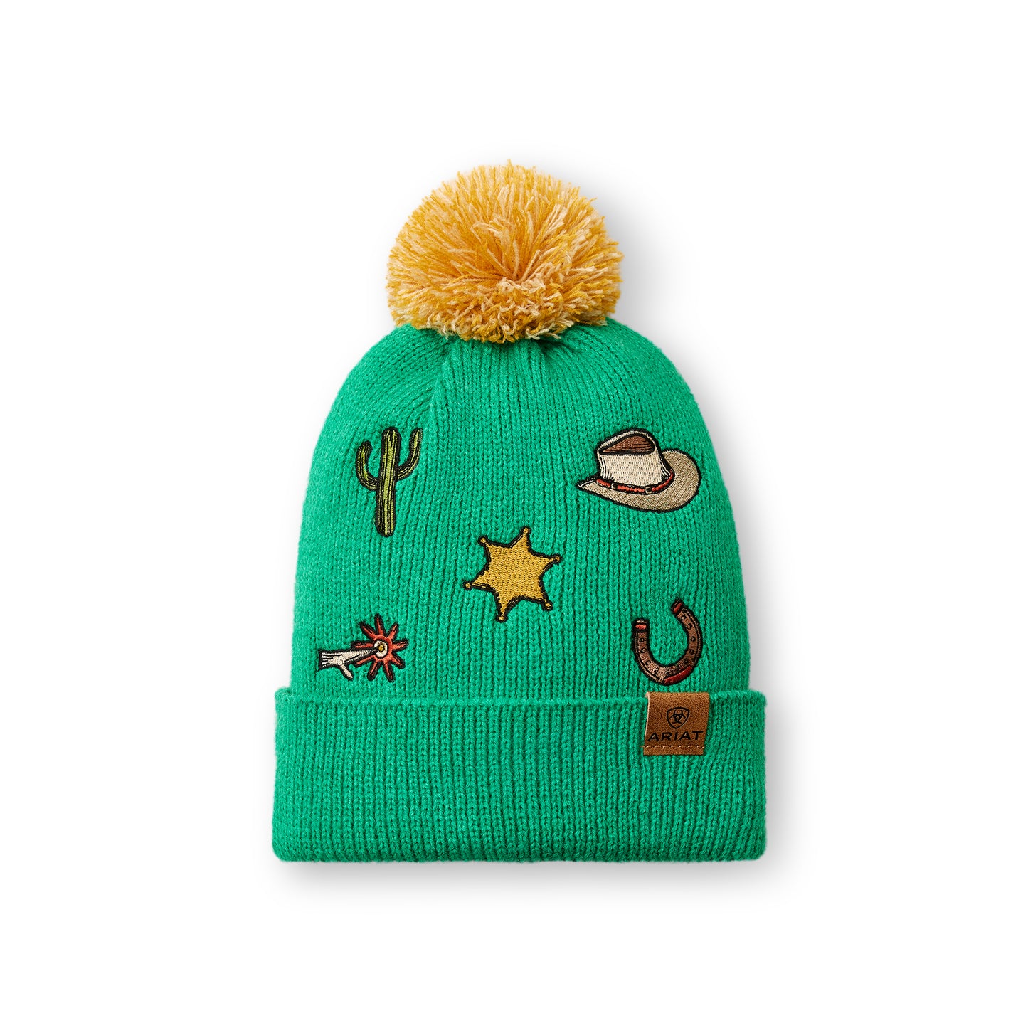 Ariat Youth Arlo Beanie - Teal Patchwork