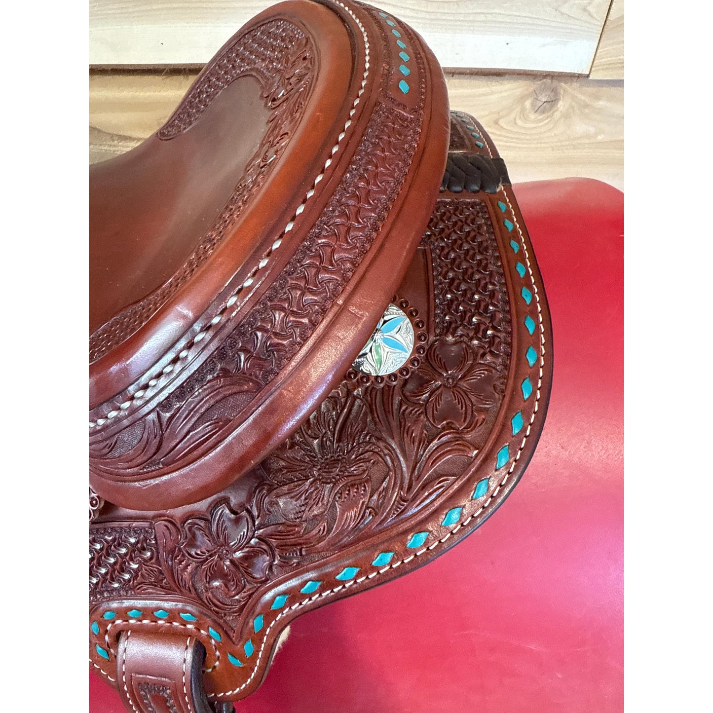 Irvine Custom 16" Cowhorse Saddle