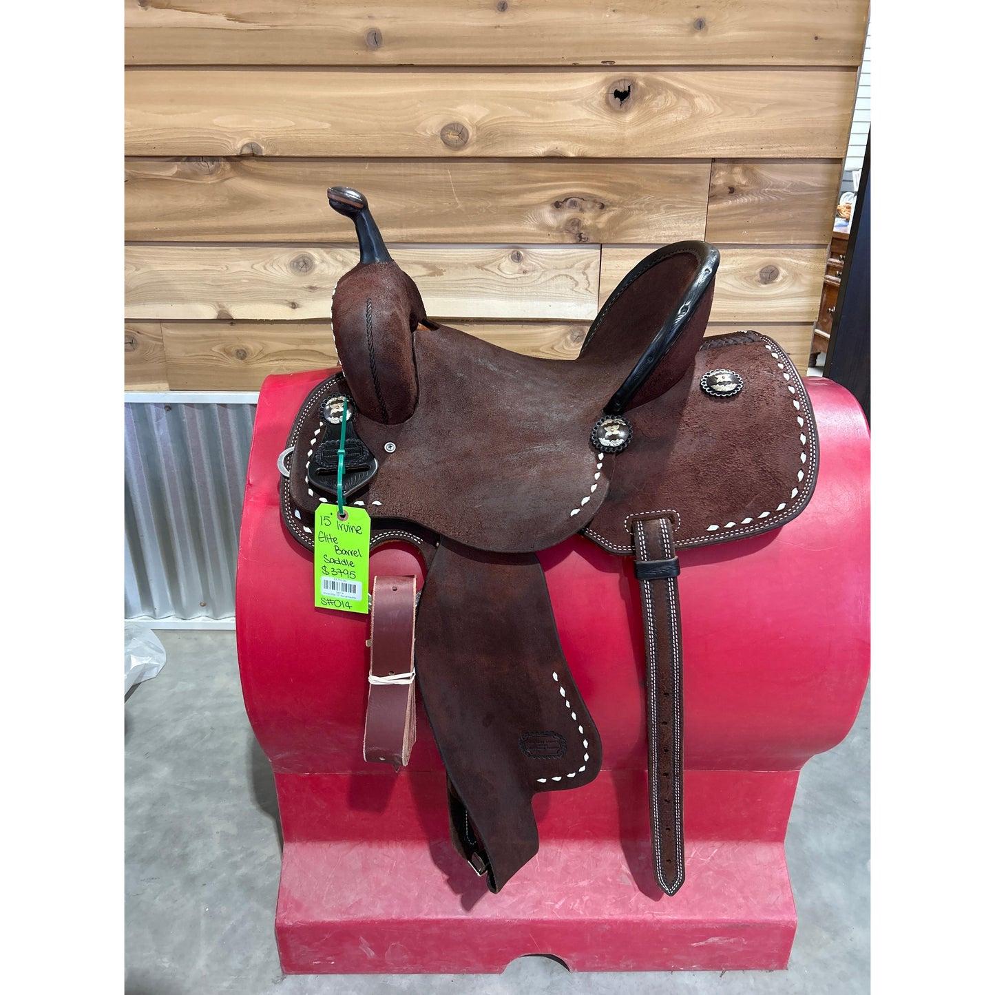 Irvine Elite 15" Barrel Saddle