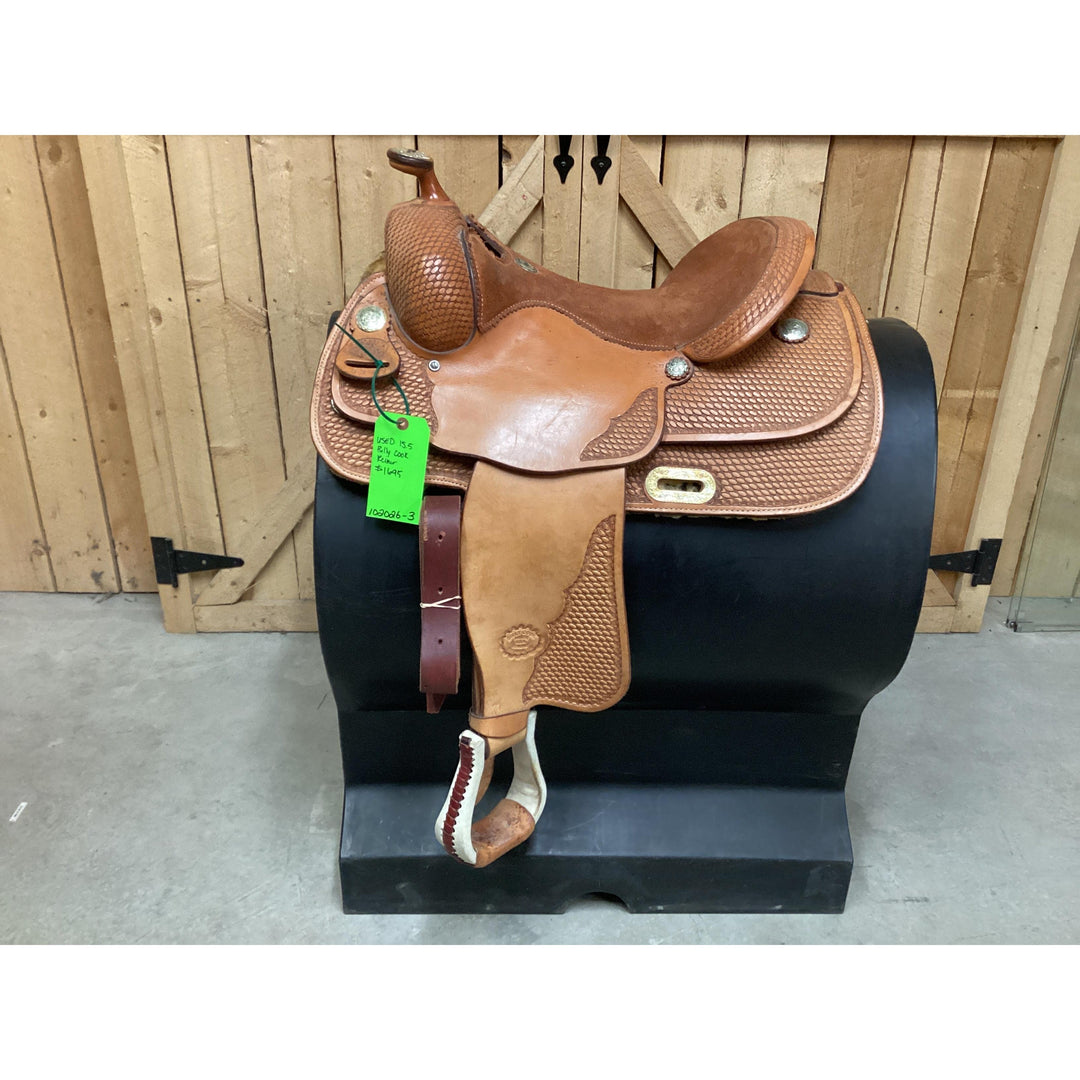 Used 15.5 Billy Cook Reiner Saddle